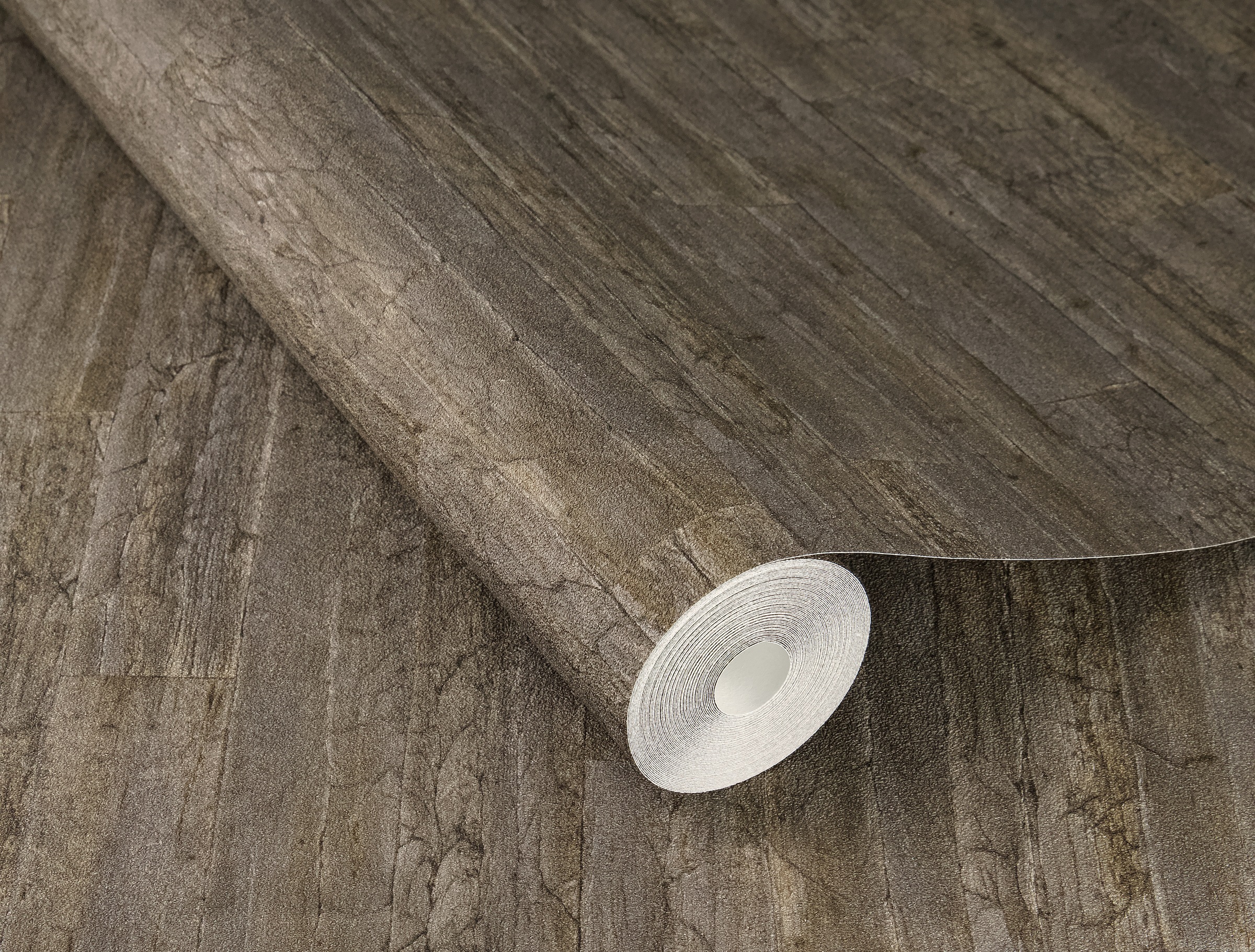 Rasch Vliestapete »Vliestapete mit Holzoptik Curiosity 537055« Holz leicht gekörnt Holzoptik