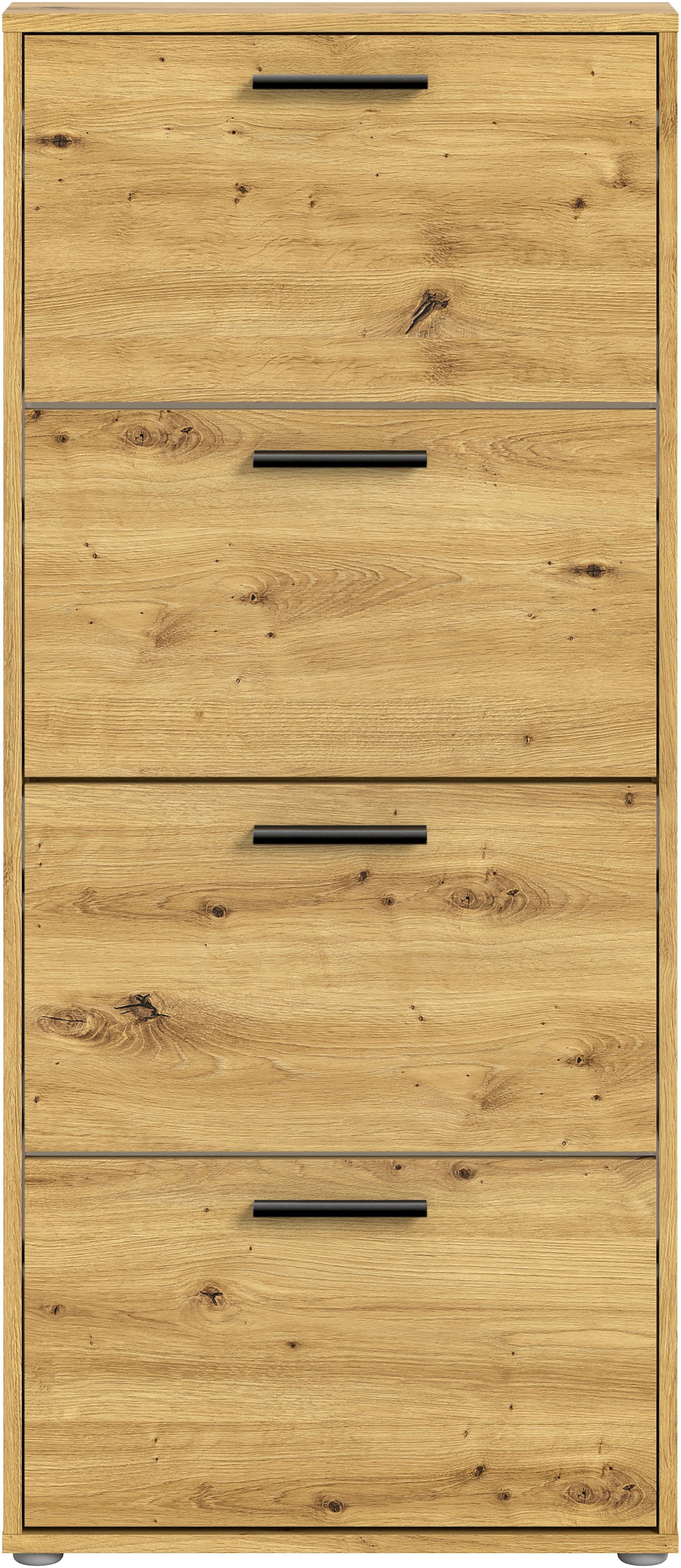 HBZ Schuhkipper »Sam Schuhkipper, Schuhschrank BxHxT 59x136x17 cm«, (1 St.), mit 4 Klappen