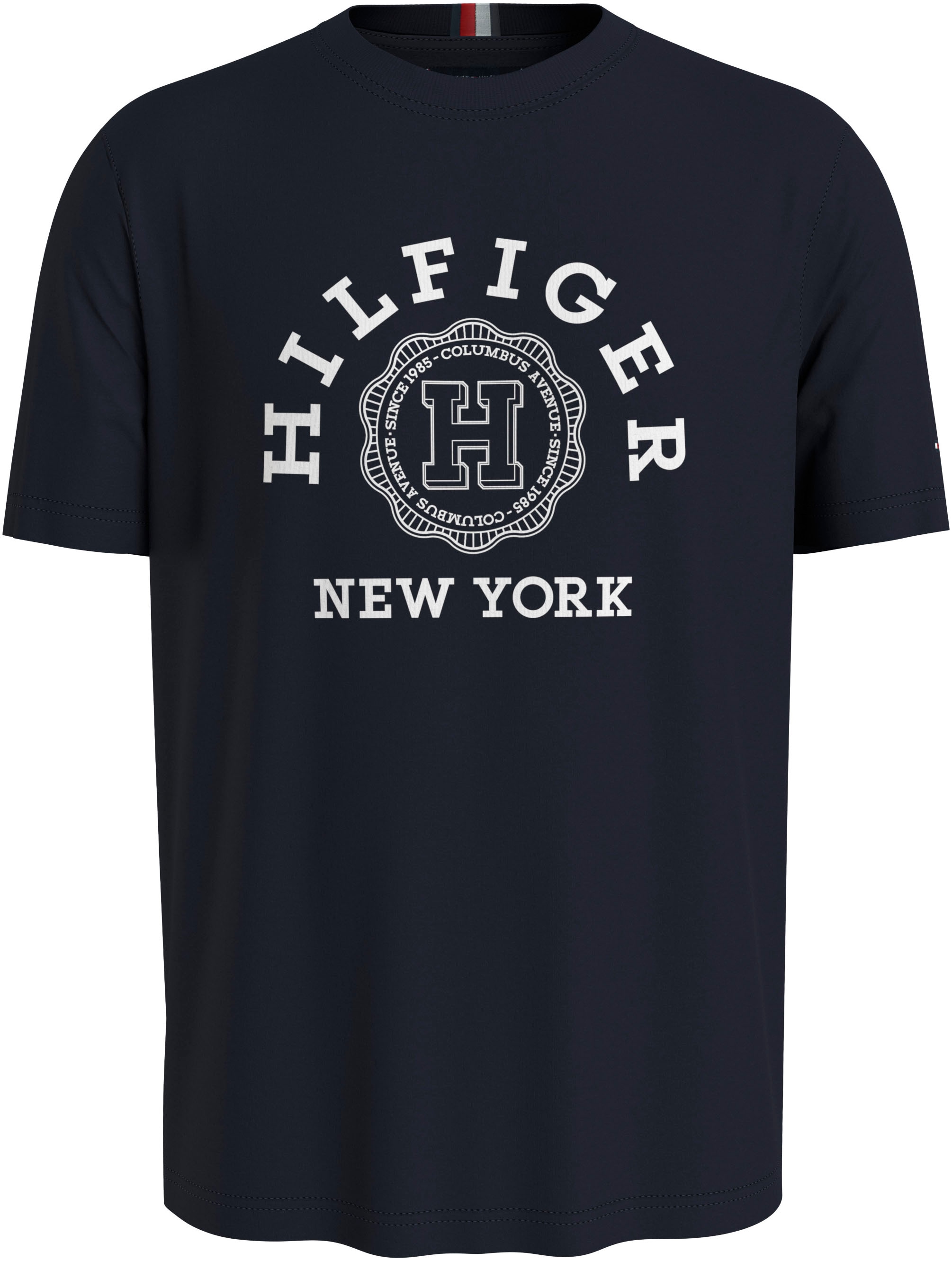 Tommy Hilfiger Print-Shirt »HILFIGER COIN TEE«, mit markantem Print