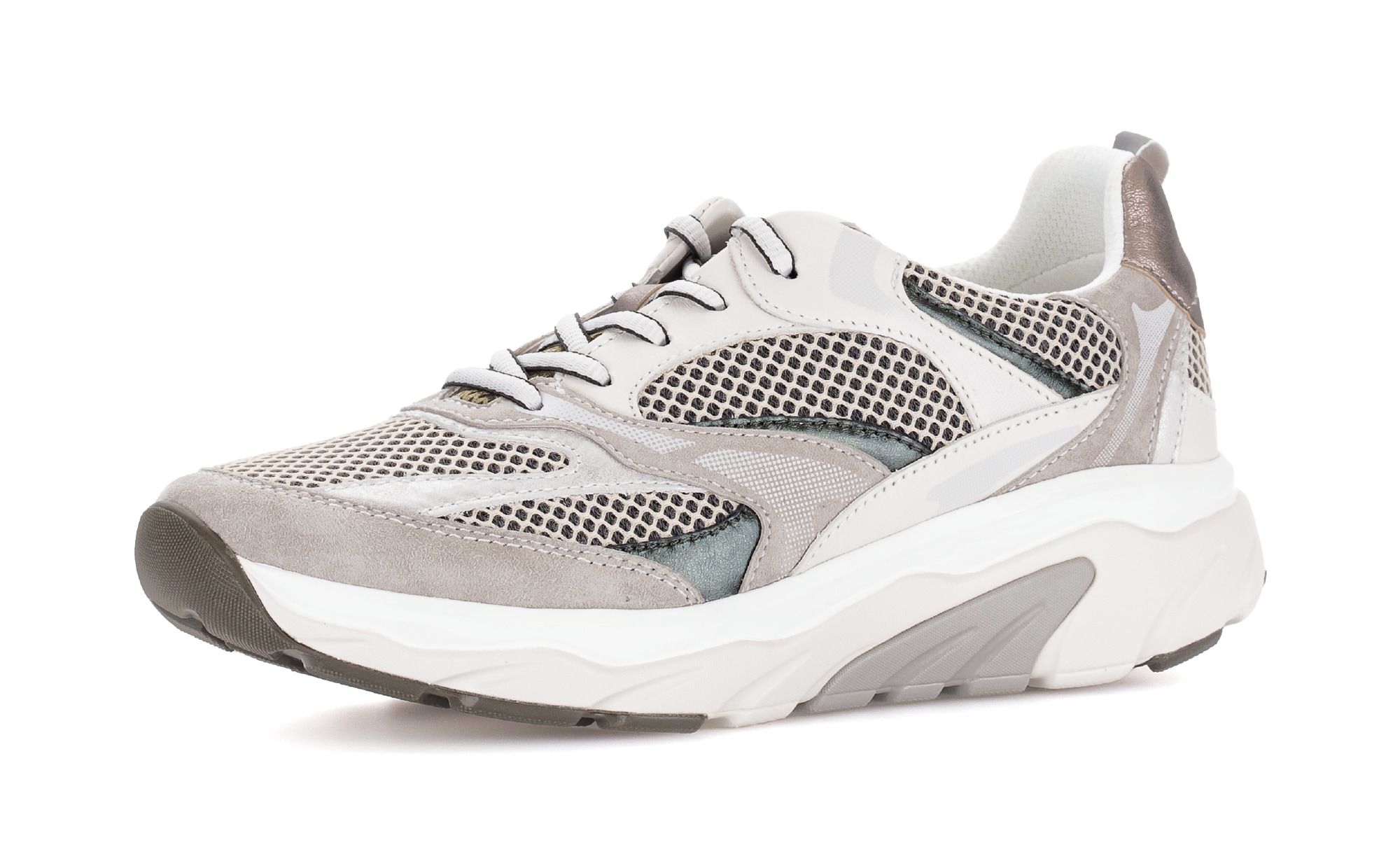 rollingsoft Keilsneaker  , Freizeitschuh, Halbschuh, Schnürschuh mit rollingsoft-Laufsohle