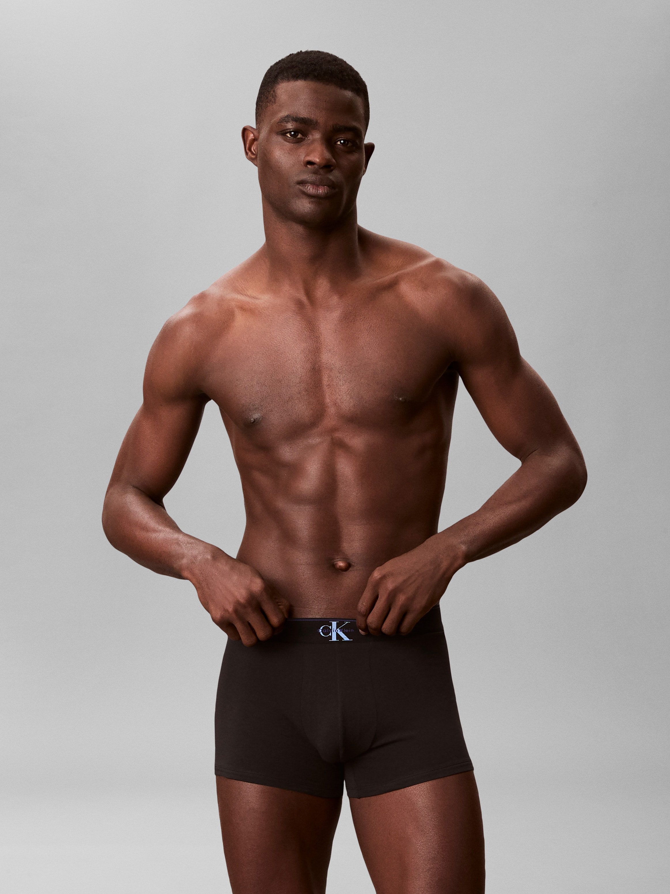 Calvin Klein Underwear Trunk »Trunk 3PK« Packung, 3er-Pack,  Körpernahe Passform mit elastischem Bund