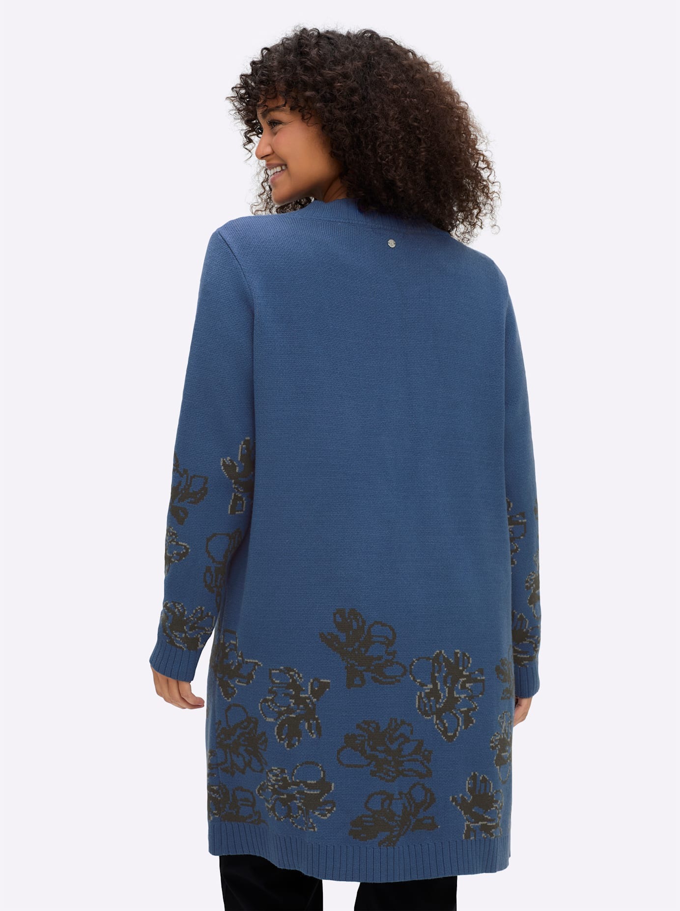 Sheego Longstrickjacke