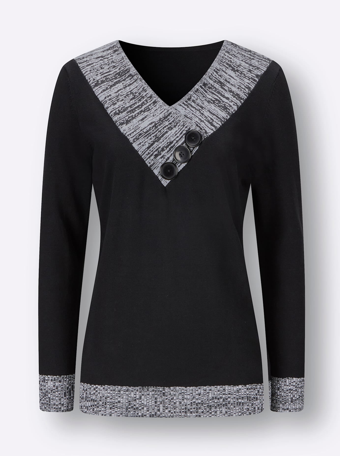 Classic Basics Strickpullover »Langarm-Pullover«