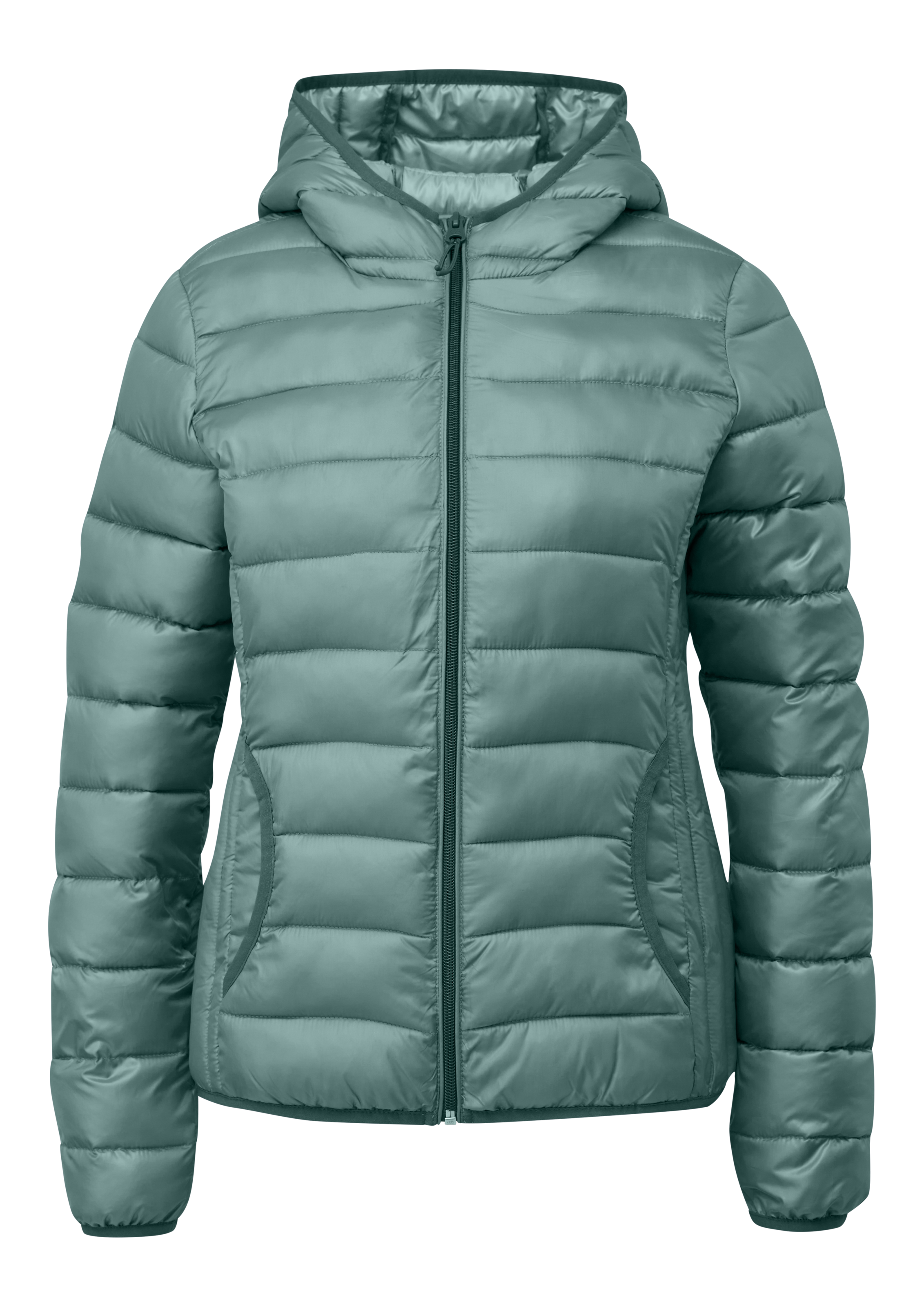 QS Outdoorjacke, mit Kapuze, mit Kapuze