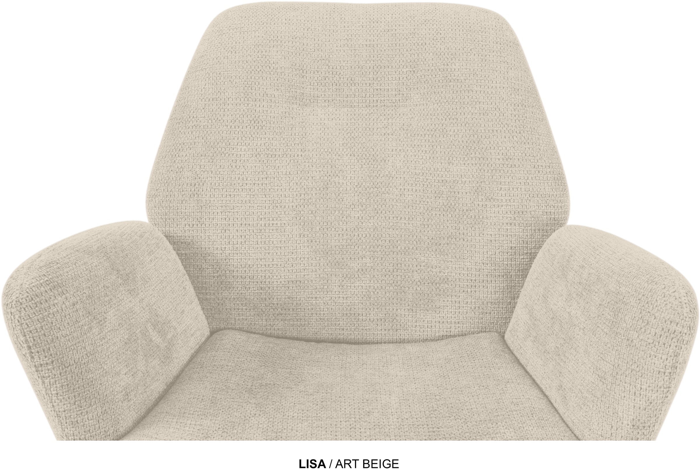 OMG Design Esszimmerstuhl »Lisa« (Set) 1 Stk.Drehstuhl mit auto-return, Armlehnenstuhl