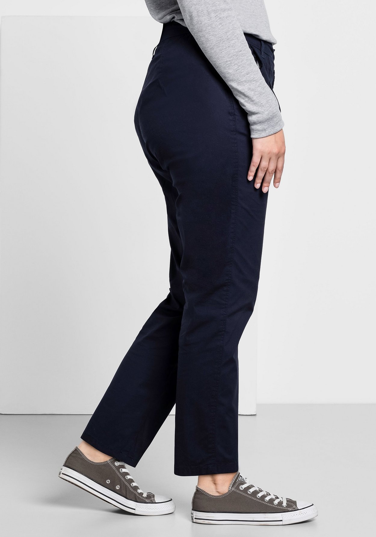 Sheego Chinohose »Chinohose in Stretch-Qualität«