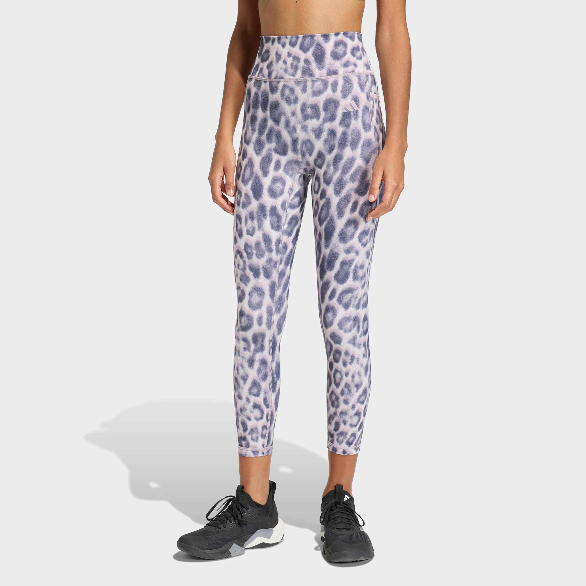 adidas Performance Trainingstights »OPTIME ESSENTIALS WORKOUT LEOPARD 7/8 LEGGINGS«