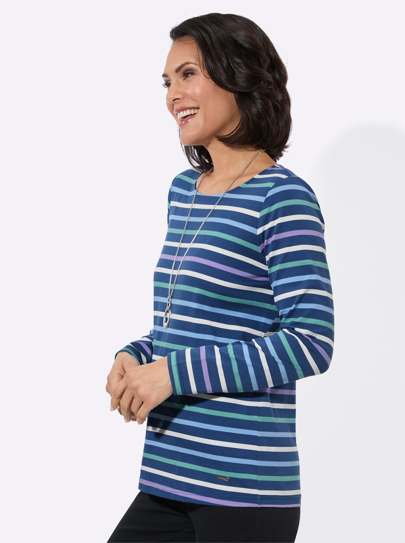 Casual Looks Print-Shirt »Druck-Shirt« 1