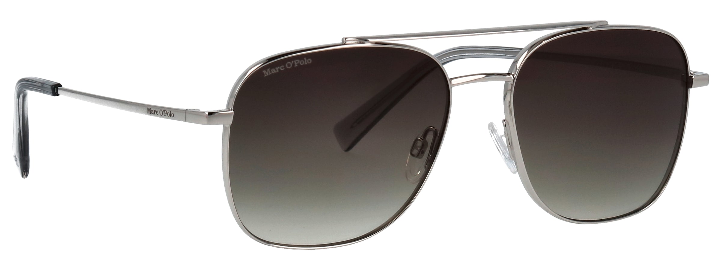 Marc O'Polo Sonnenbrille »Modell 505126« Form Pilot, Logoschriftzug auf Bügel, Metallfassung