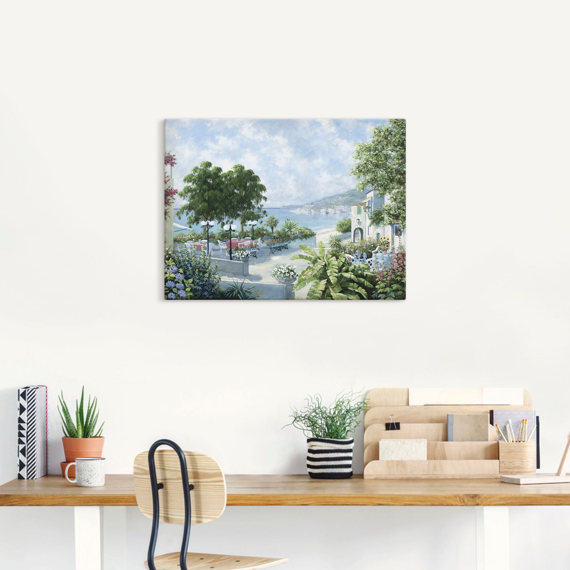 Artland Wandbild »Ozeansicht« Garten 1 Stk. tlg. als Leinwandbild, Poster in verschied. Größen