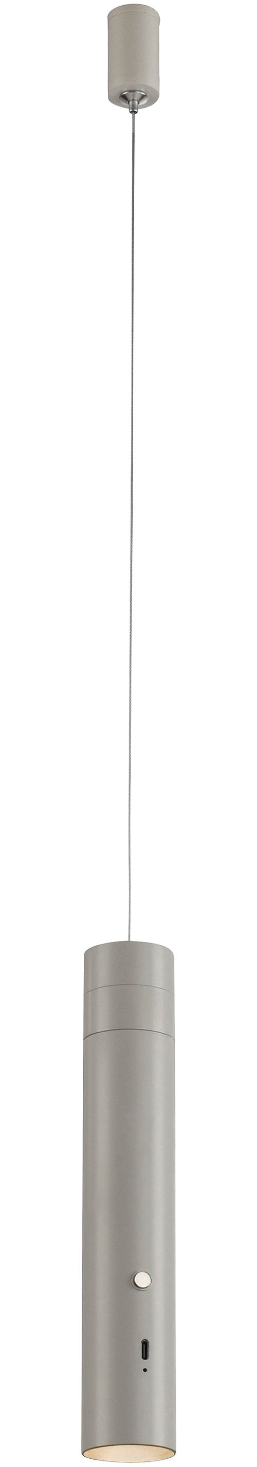 JUST LIGHT Pendelleuchte »ATTACH«, 1 flammig, Leuchtmittel LED-Modul | LED fest integriert, Akkuleuchte