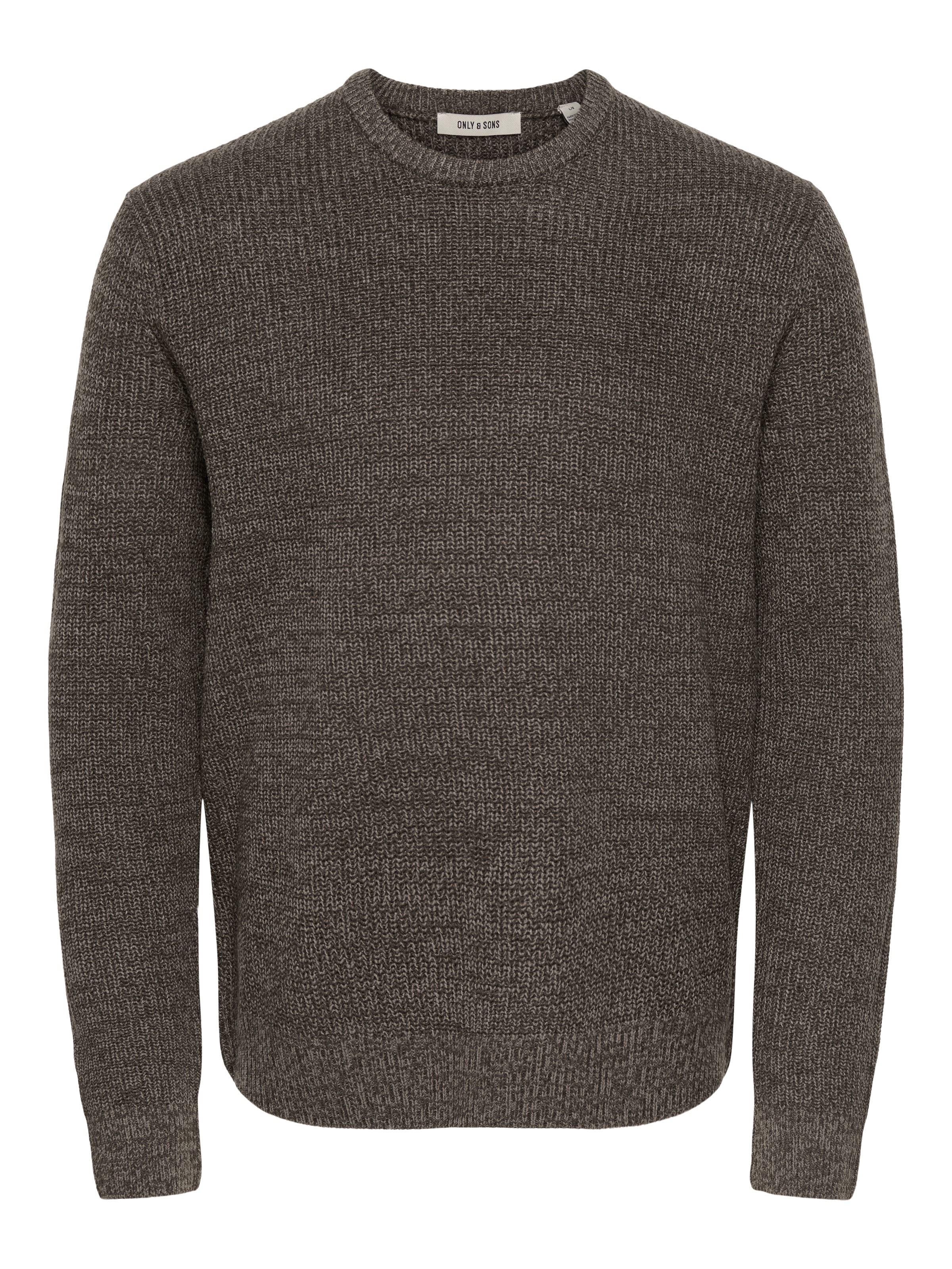 ONLY & SONS Rundhalspullover »ONSJONAS REG CREW NECK KNIT« Kunstfaser, regular fit