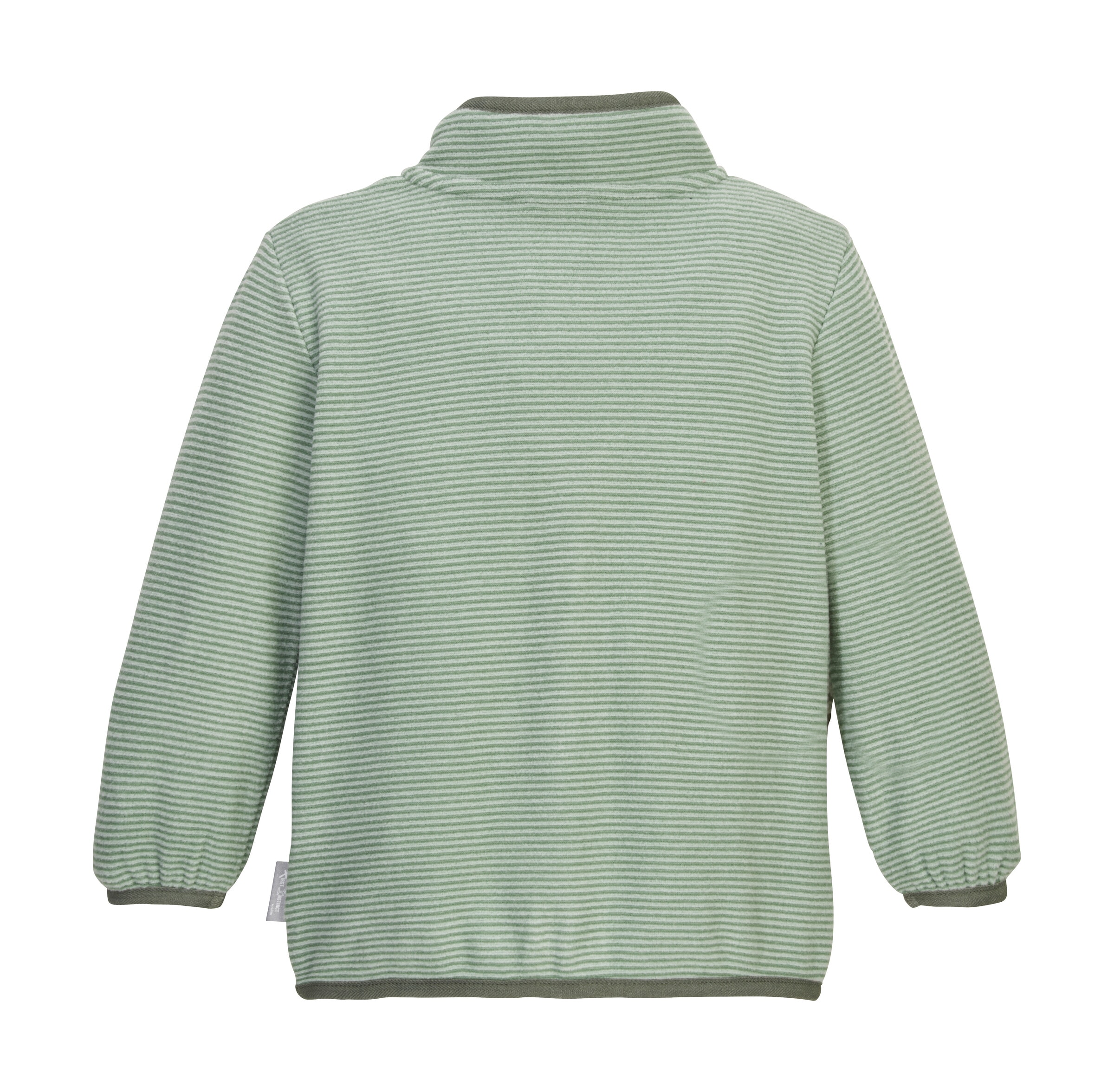 first instinct by killtec Fleecejacke »FIOW 49 MNS FLC JCKT« Gestreifte Fleecejacke mit Kinnschutz und reflektierenden Elementen