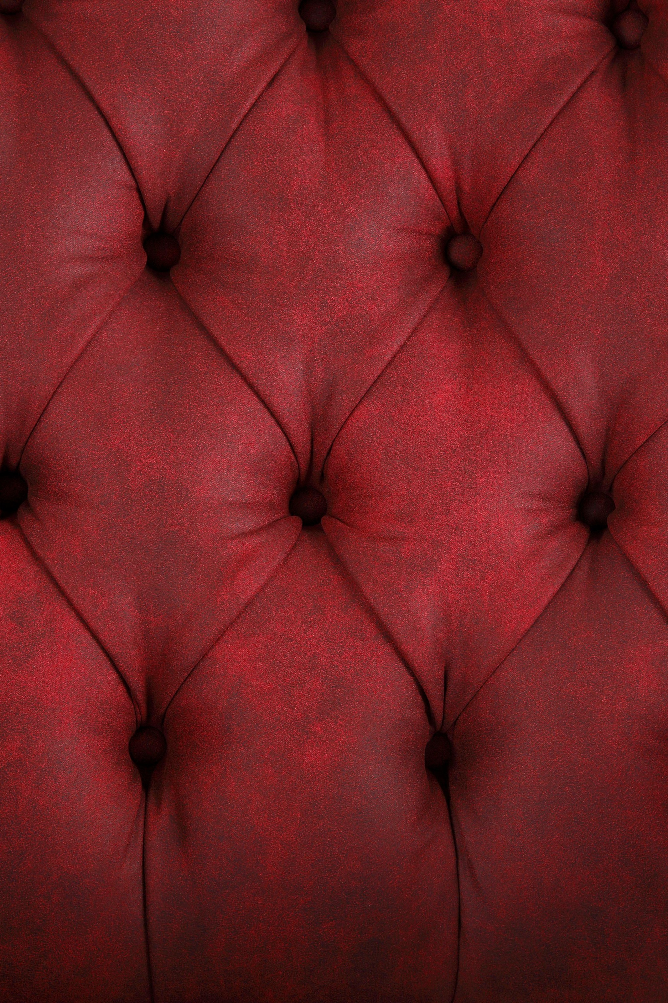 Home affaire Sessel »Lord« mit echter Chesterfield-Knopfheftung und Ziernägeln