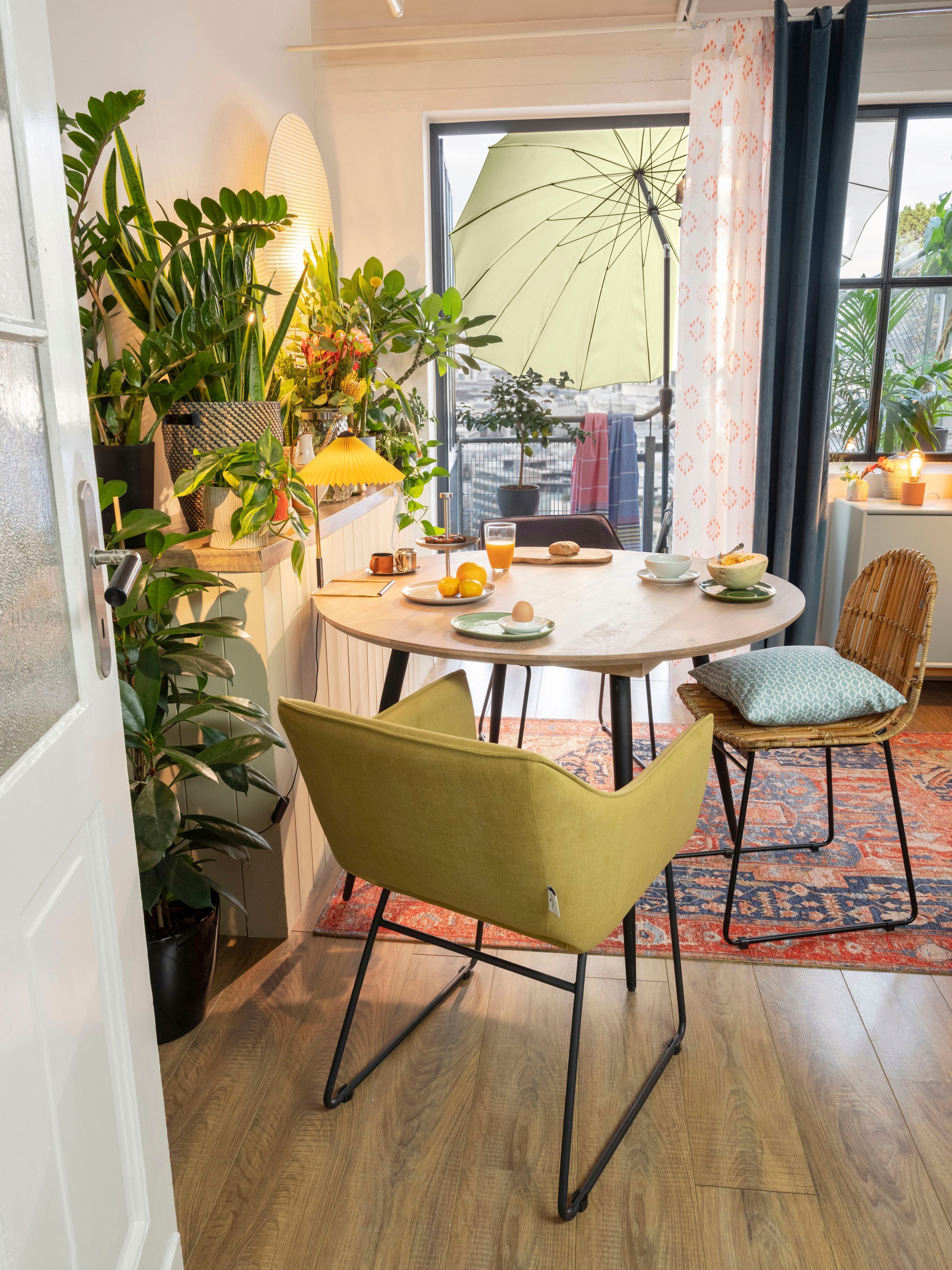 TOM TAILOR HOME Esstisch »T-SOHO TABLE ROUND«, runder Esstisch, Platte aus Mangoholz, Beine aus Metall