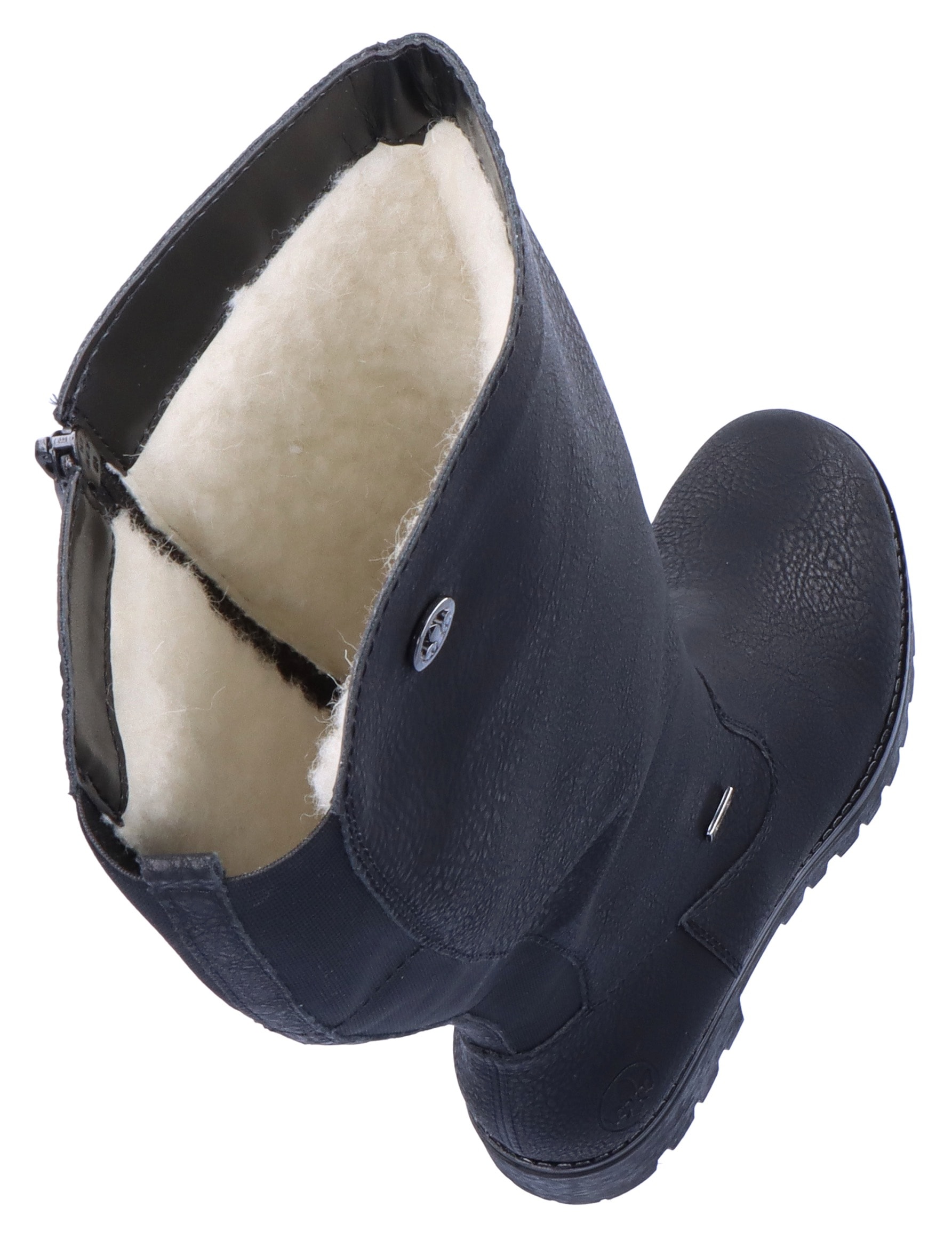 Rieker Winterstiefel, Langschaftstiefel, Winterstiefel im klassischen Look, TEX-Membran