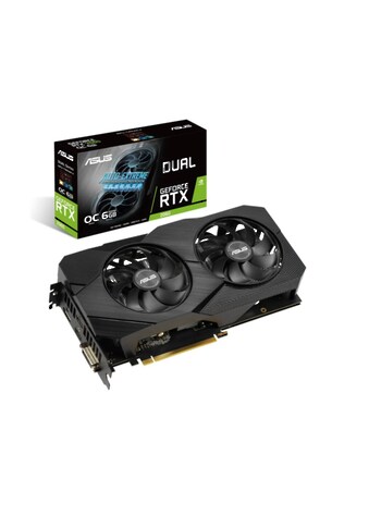 Asus Grafikkarte »GeForce RTX 2060 DUAL-RTX2060-O6G-EVO«, 6 GB, GDDR6, axial-tech Fan,... kaufen