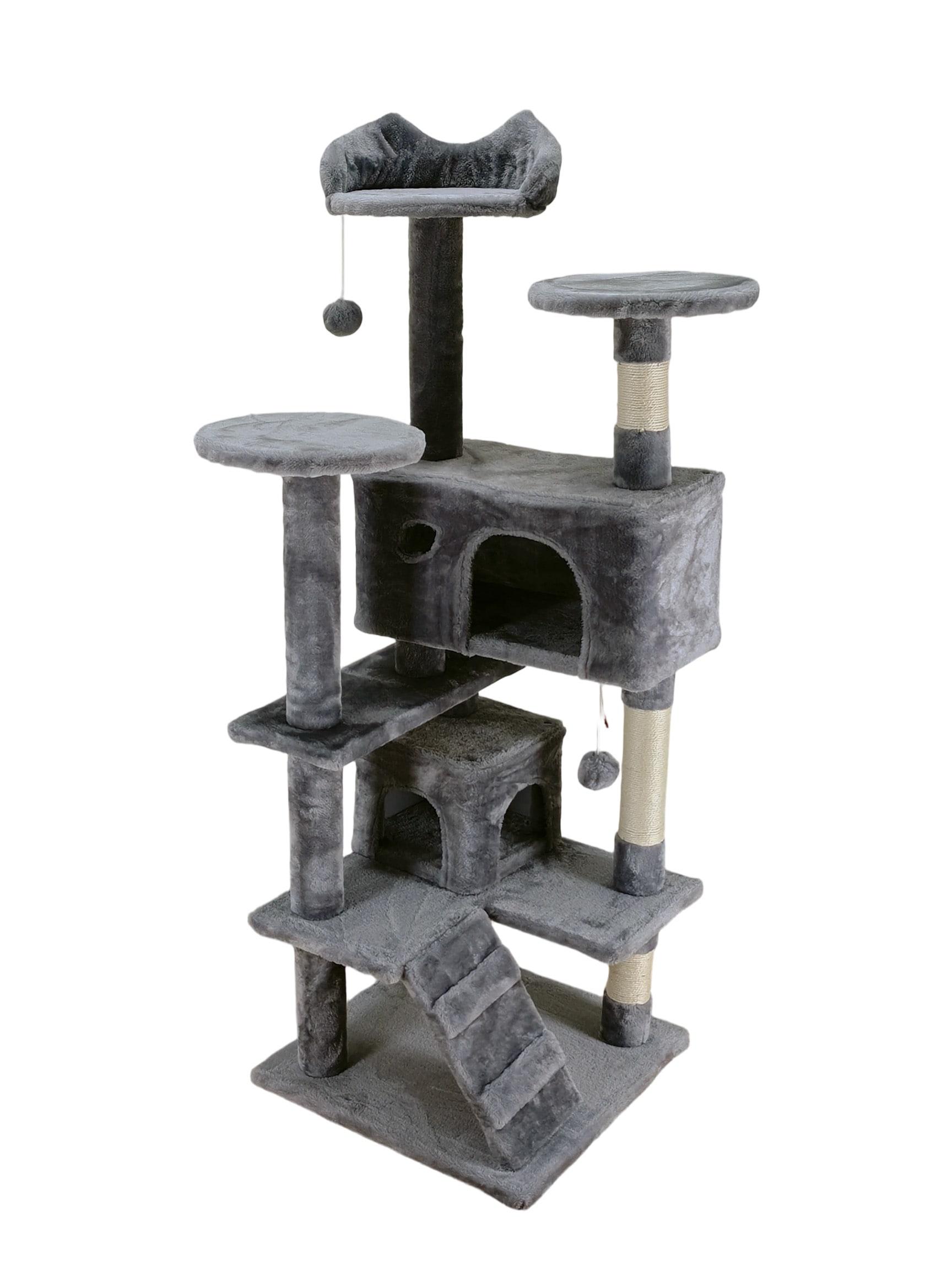 OTTO home Kratzbaum »Lofty« 139 cm hoch Mehrstöckig mit Katzenhöhlen, Liegeflächen und Sisalstämmen