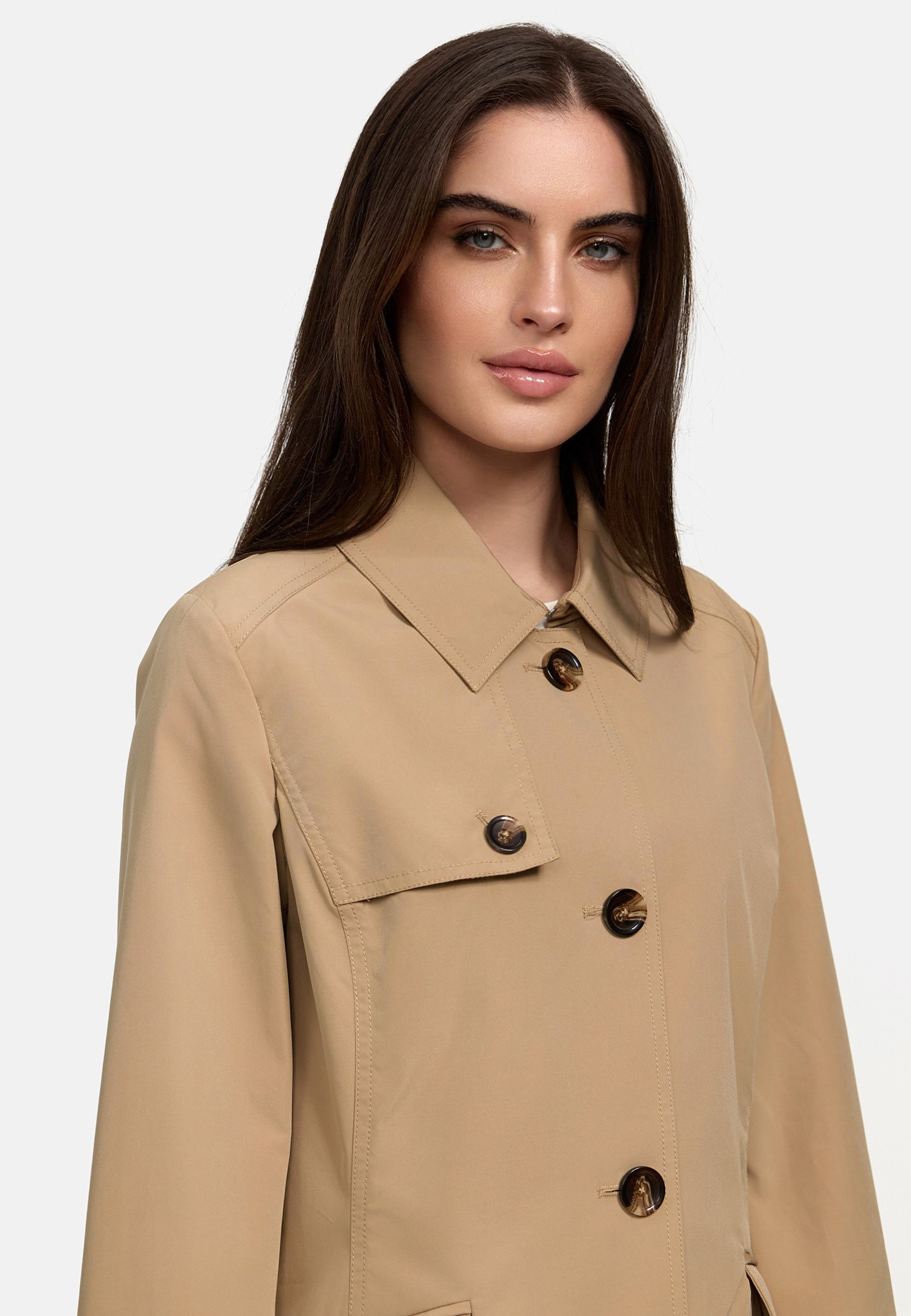 MANISA Trenchcoat, mit Koller