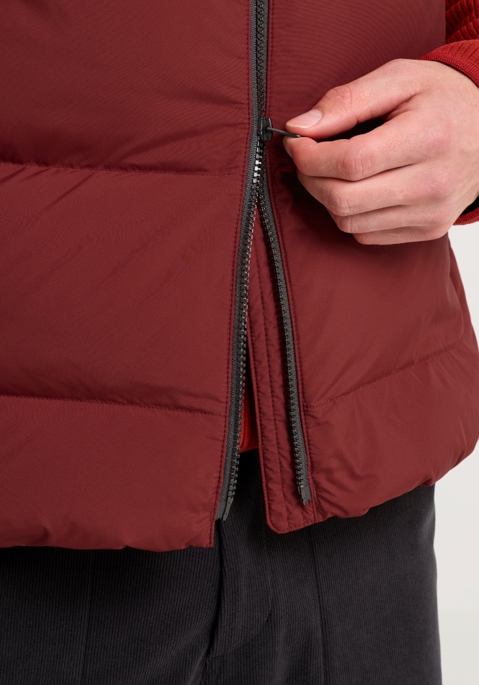 Jack Wolfskin Daunenweste »COLONIUS VEST M RDS« Daunenweste, winddicht, wasserabweisend