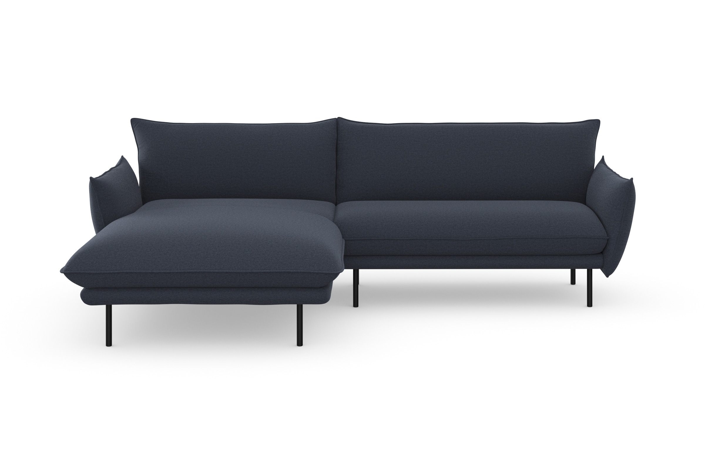andas Ecksofa »Stine L-Form«, Besonderes Design durch Kissenoptik und Keder, by Morten Georgsen