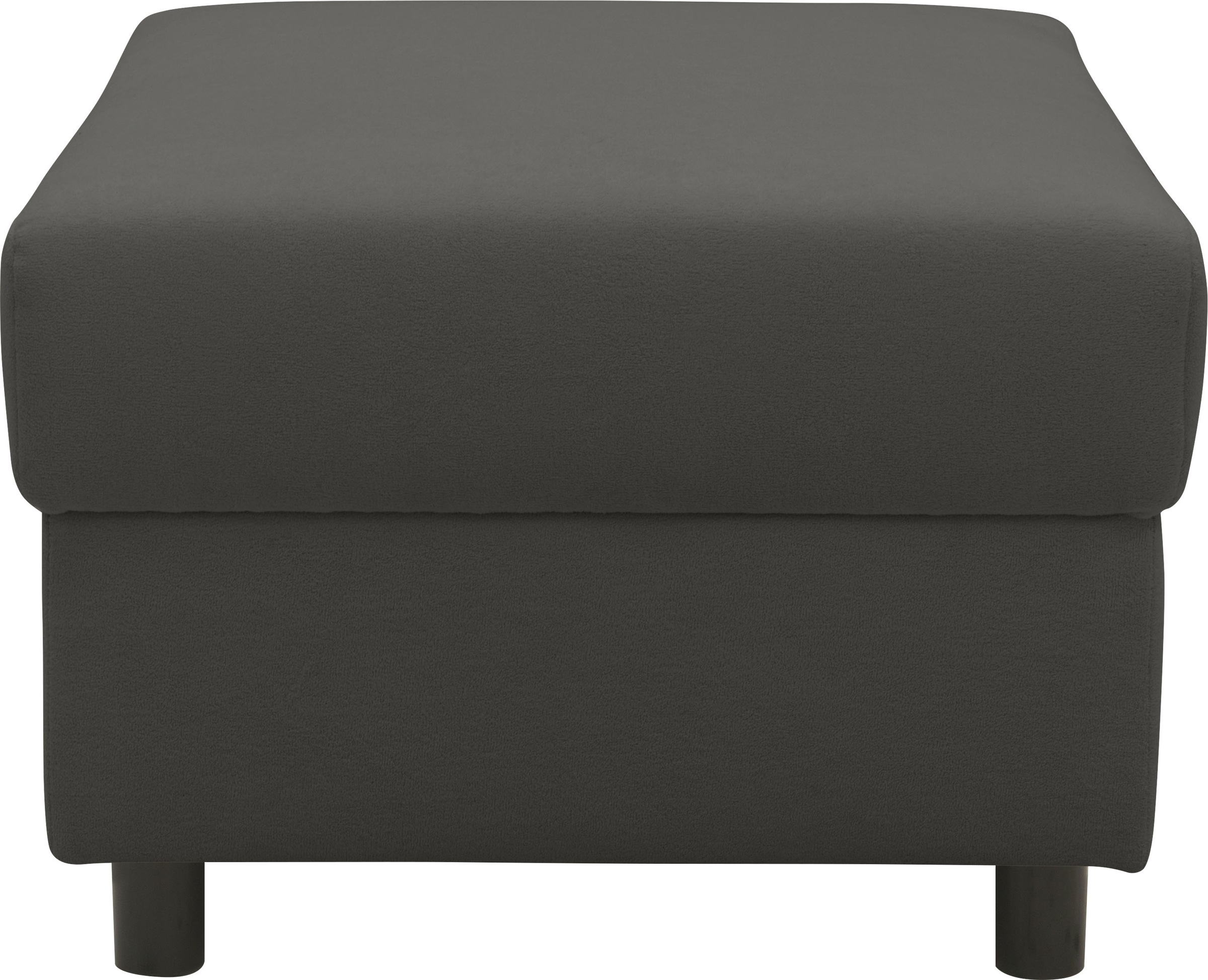DOMO collection Polsterhocker »Turah 2 in Cord oder wasserabweisender Microfaser,«, moderner Polsterhocker, passend zum Ecksofa, B/T/H: 83/60/44 cm