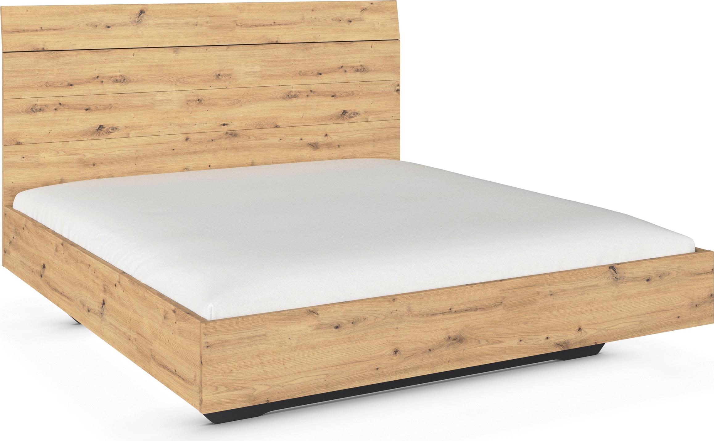 rauch Futonbett »Bett Doppelbett Holzbett AGORDO«, mit hohem Kopfteil und schwebender Optik MADE IN GERMANY