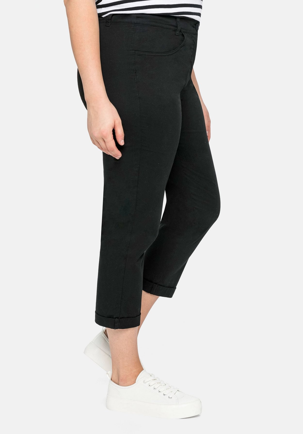 Sheego 7/8-Hose »7/8-Hose in Baumwoll-Stretch-Qualität«