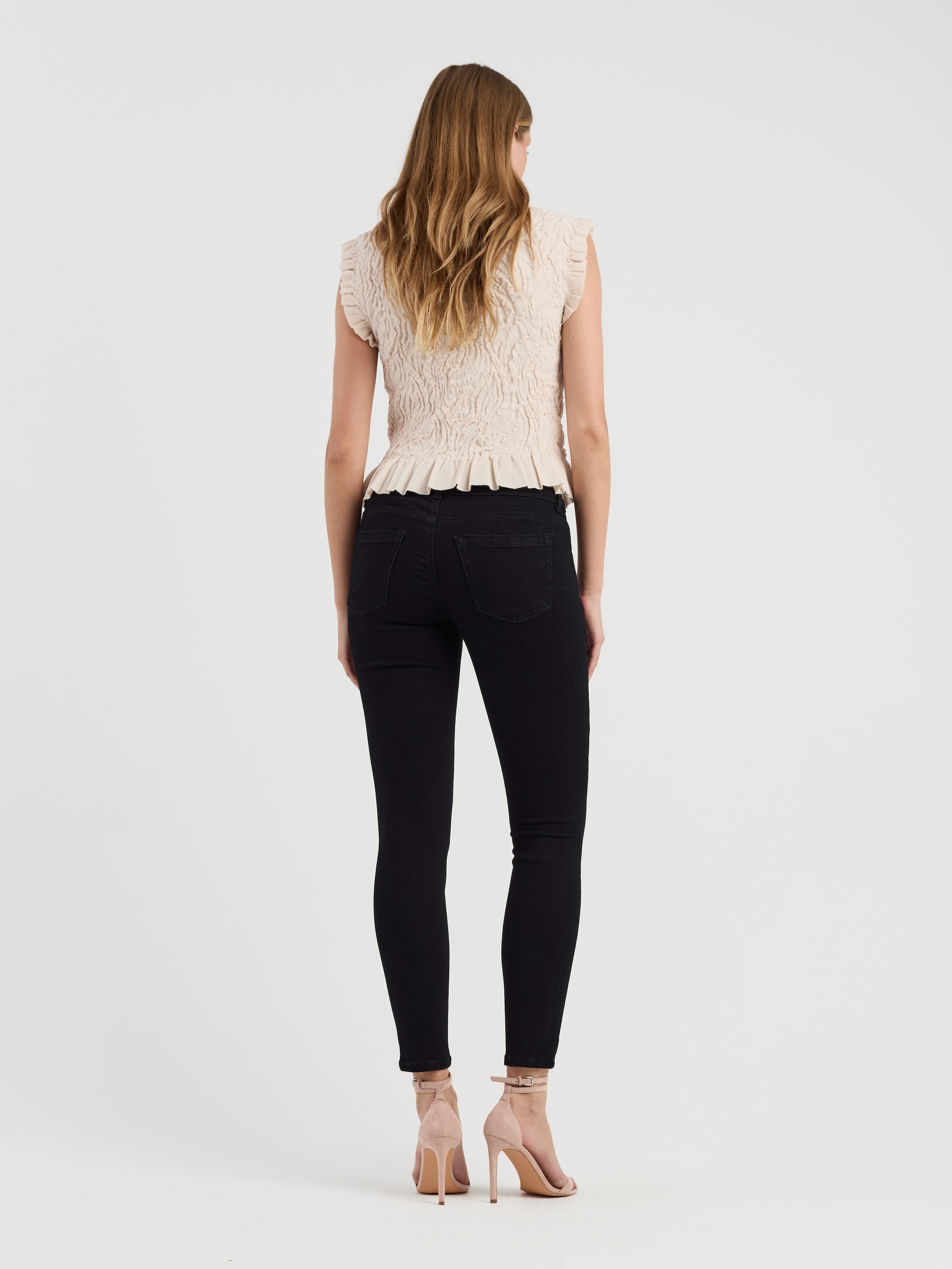 GANG Skinny-fit-Jeans »94FAITH CROPPED« mit verkürzter Beinlänge