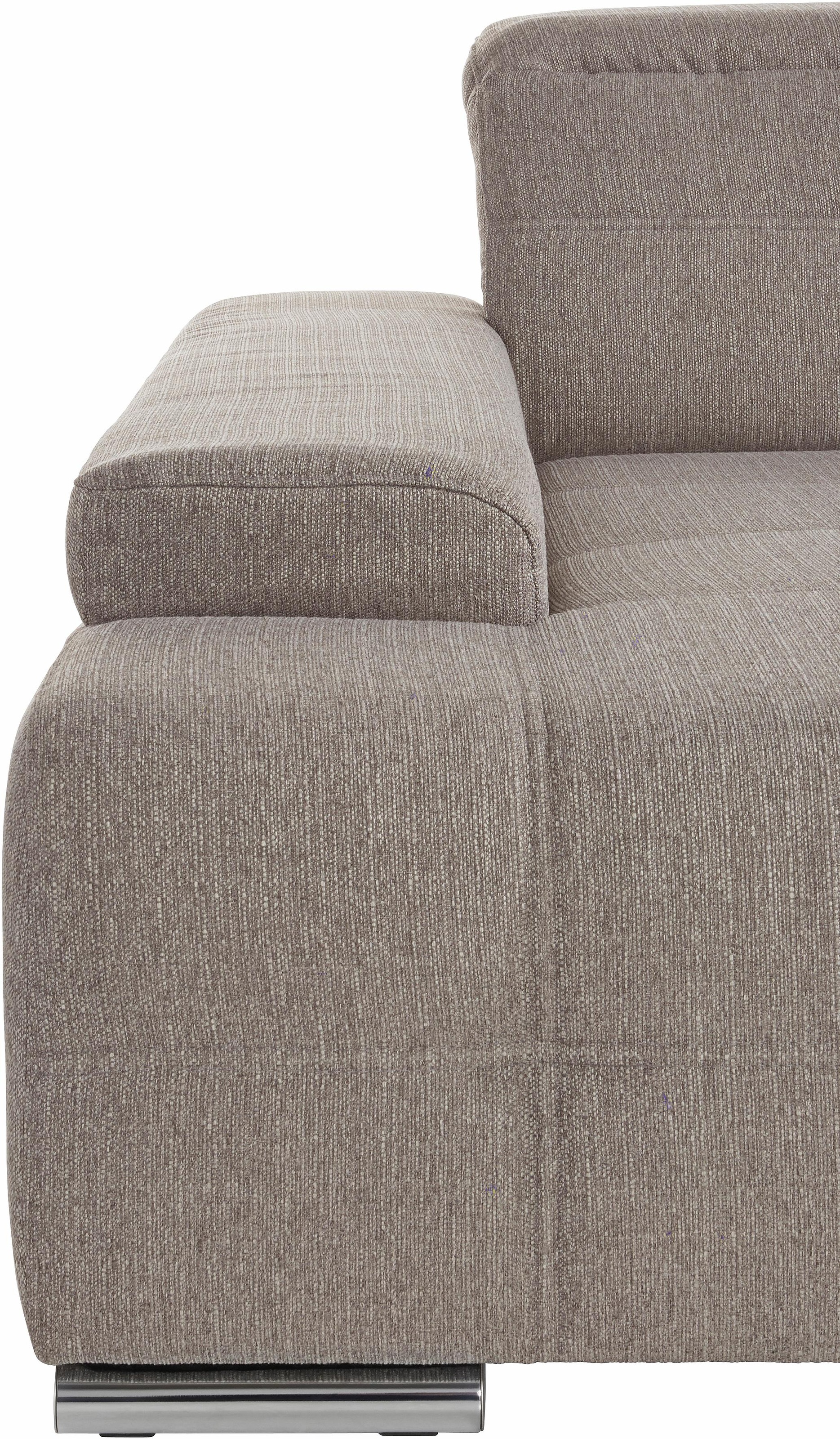 sit&more Wohnlandschaft »Mistral U-Form«, wahlweise mit Bettfunktion, inklusive Kopfteilverstellung