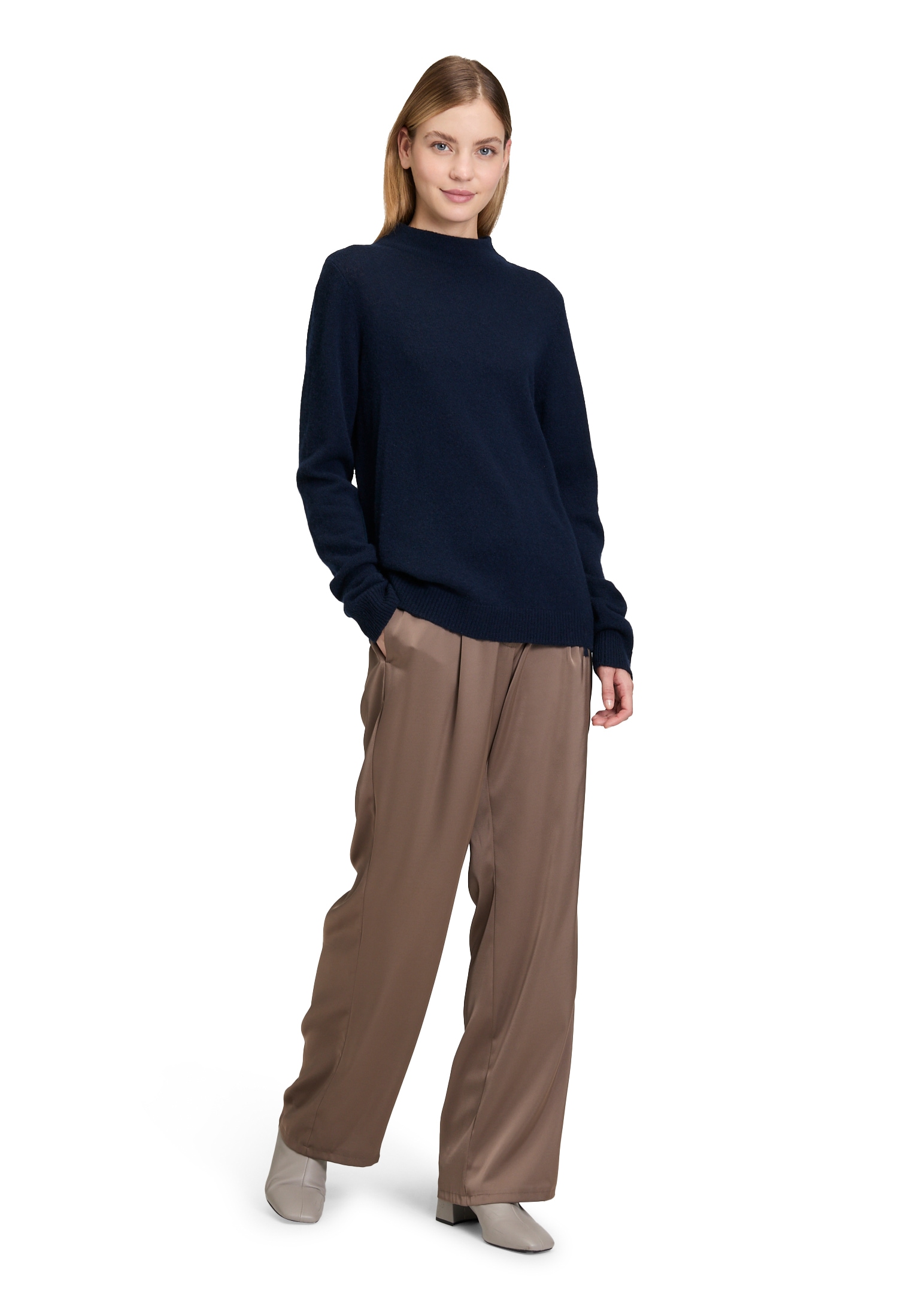 Betty Barclay Kaschmirpullover »Kaschmir-Pullover mit Stehkragen«