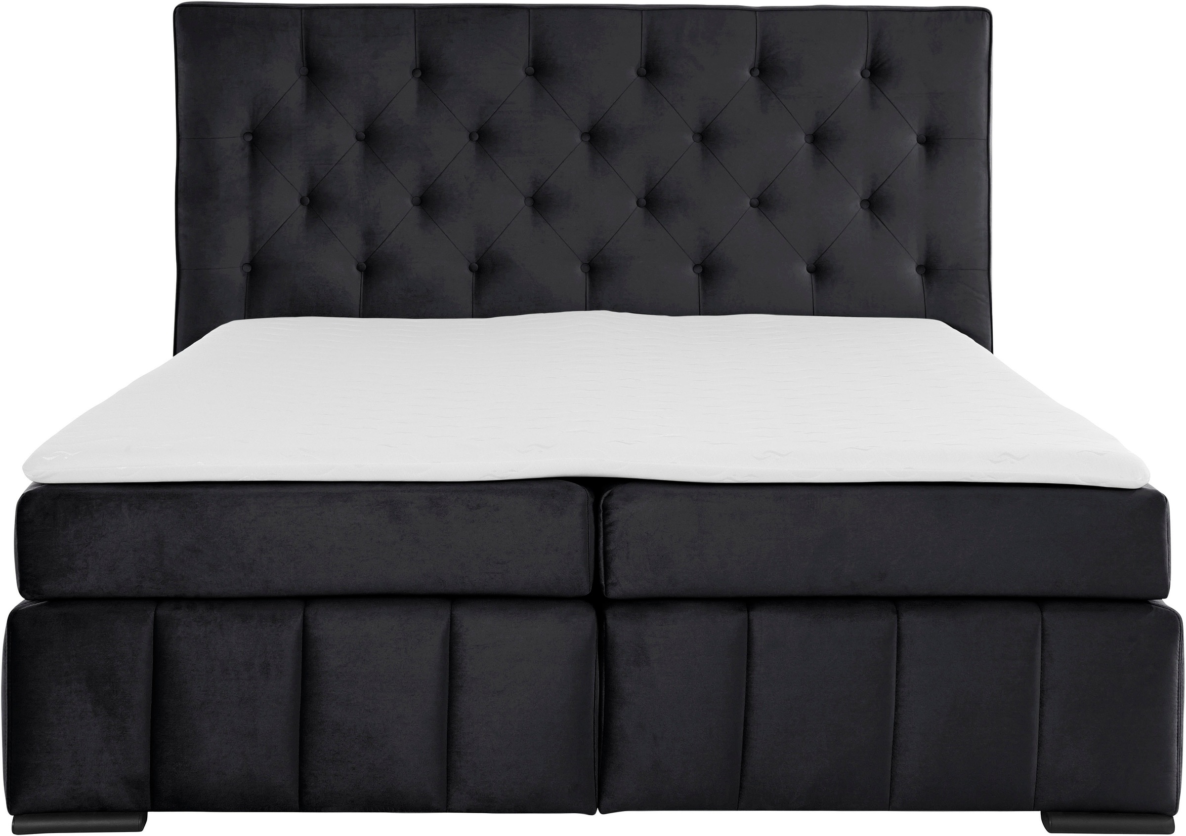 COLLECTION AB Boxbett »Vancouver«, inkl. Topper, 3 Matratzenarten und in H2, H3 und H4 wählbar