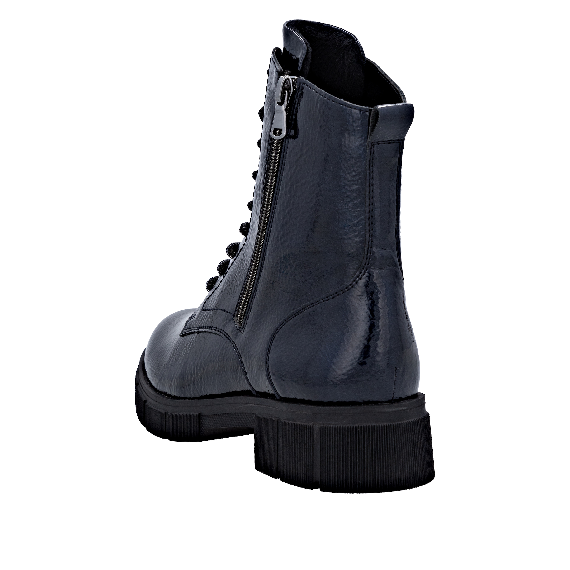Remonte Schnürstiefelette  Schnürboots, Stiefelette, Profilsohle, mit Glitzer-Schnürsenkel