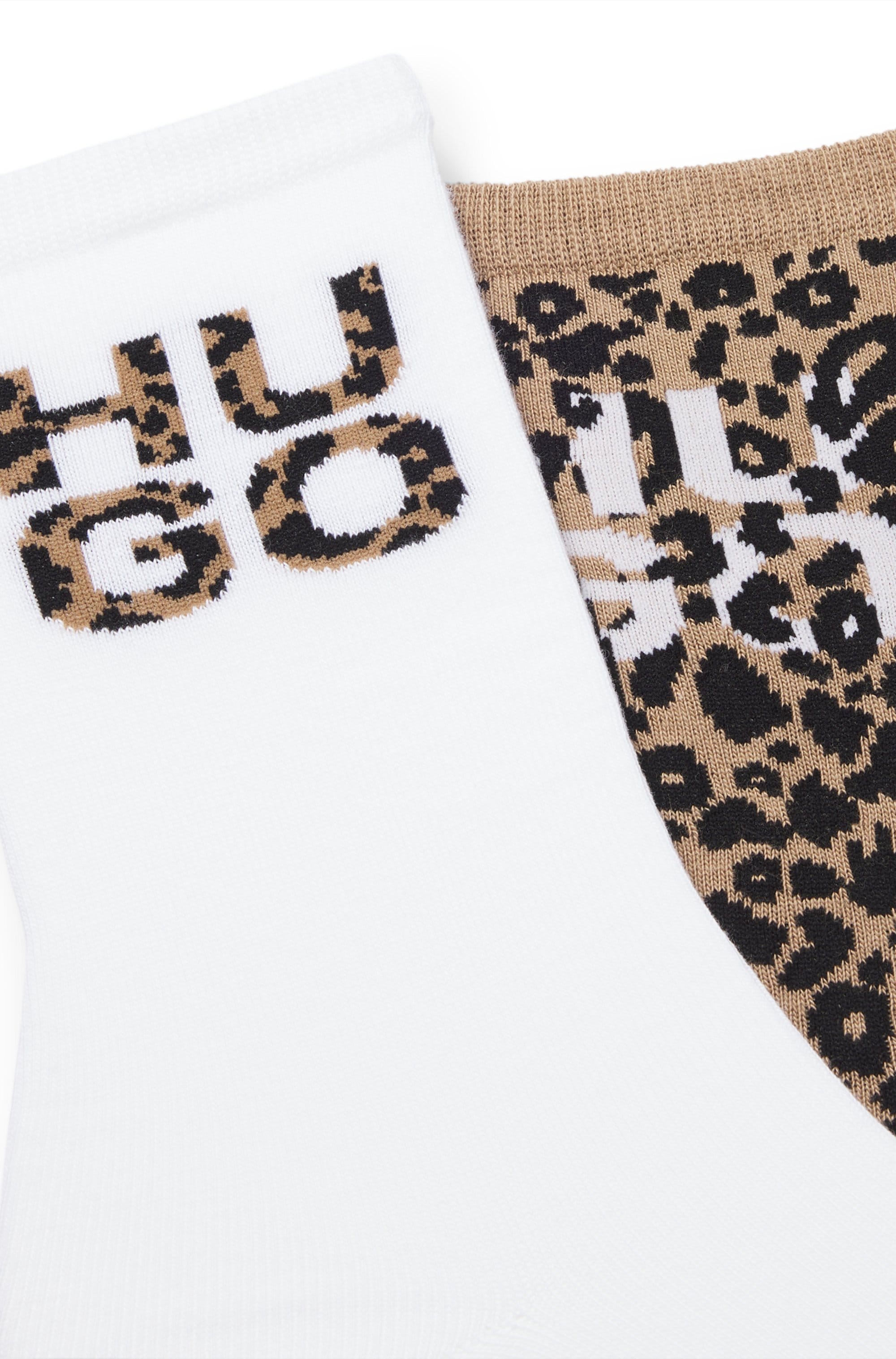 HUGO Underwear Socken »LEO LOGO« Packung, 2 Stk. tlg. mit HUGO-Schriftzug,