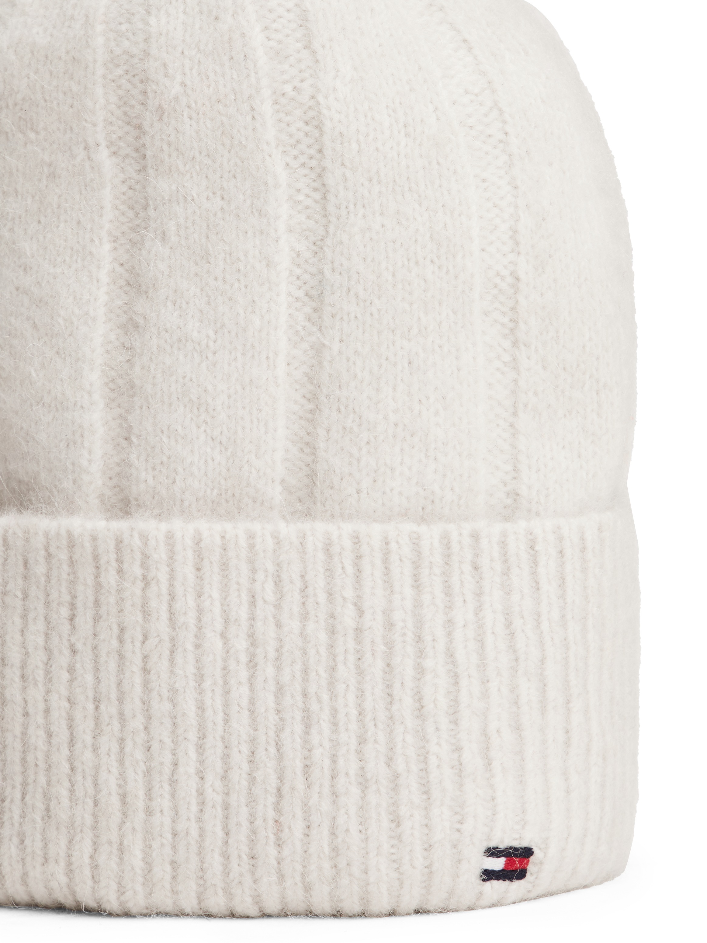 Tommy Hilfiger Beanie »FLAG FLUFFY BEANIE«, Regular fit