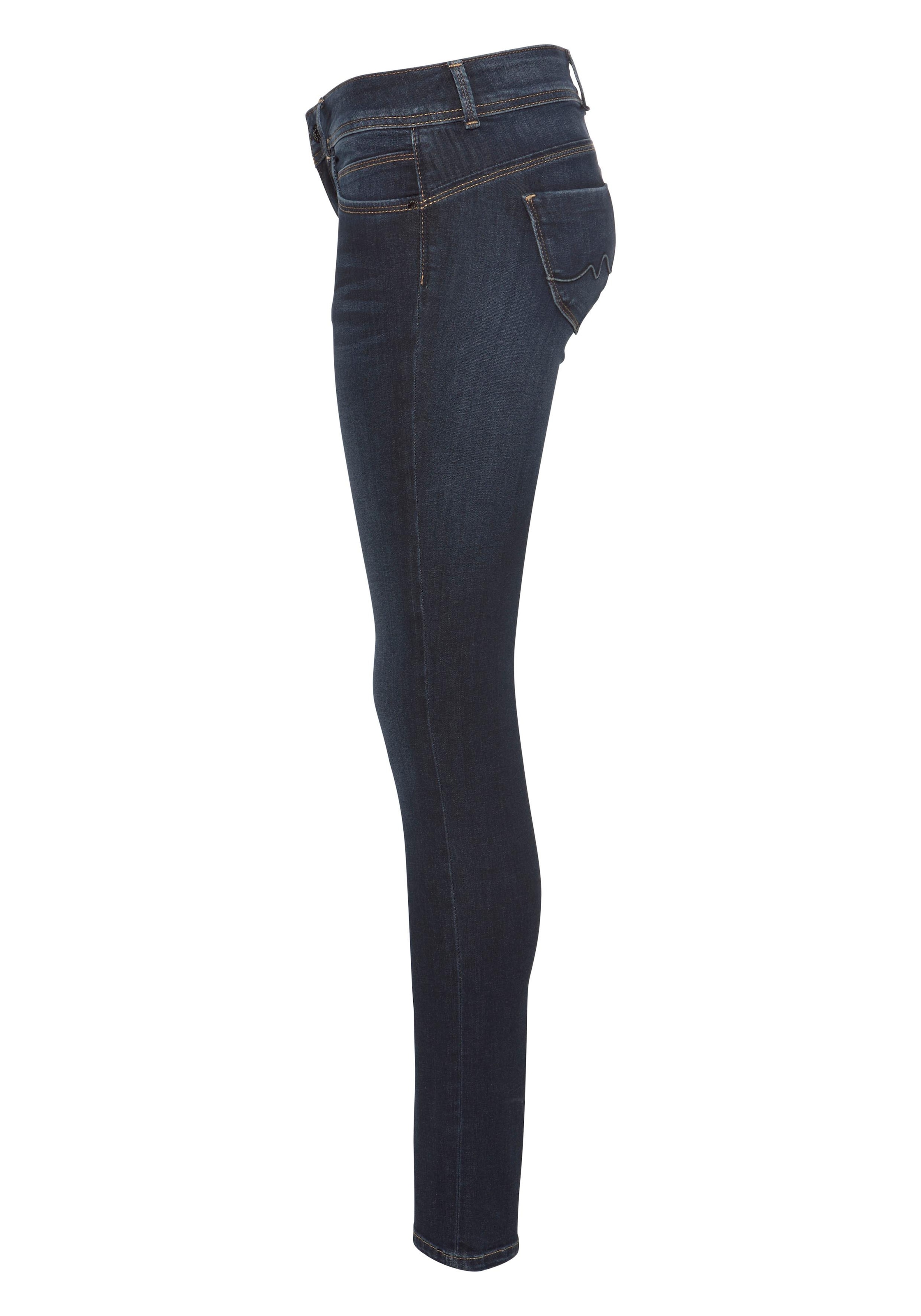und bei online 1-Knopf Bund Jeans BROOKE«, »NEW mit Slim-fit-Jeans Pepe Reißverschlusstasche OTTO