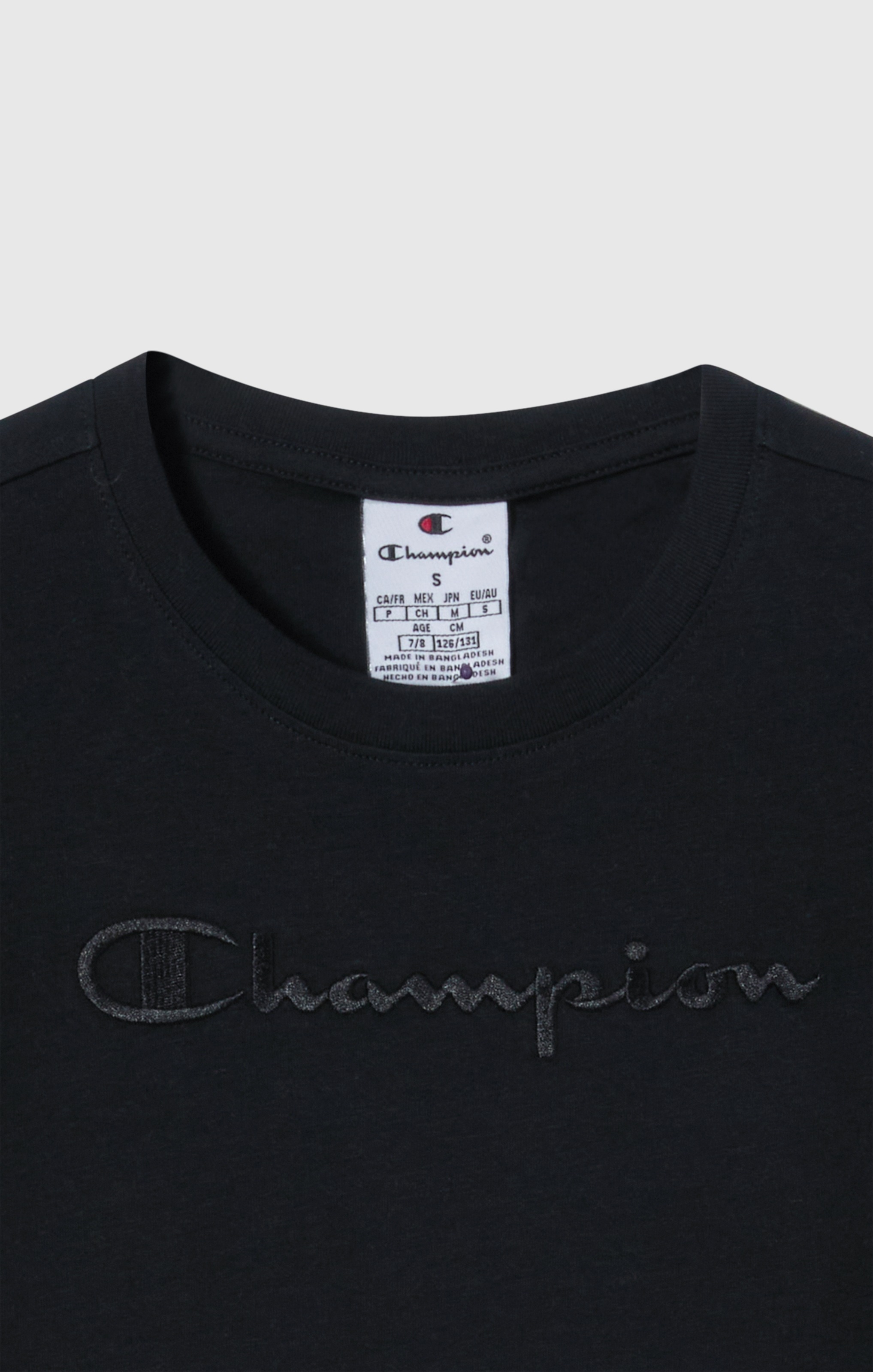 Champion T-Shirt »ICONS Crewneck T-Shirt« 1 Stk. für Kinder und Jugendliche, sportlicher Stil, aus Baumwolle