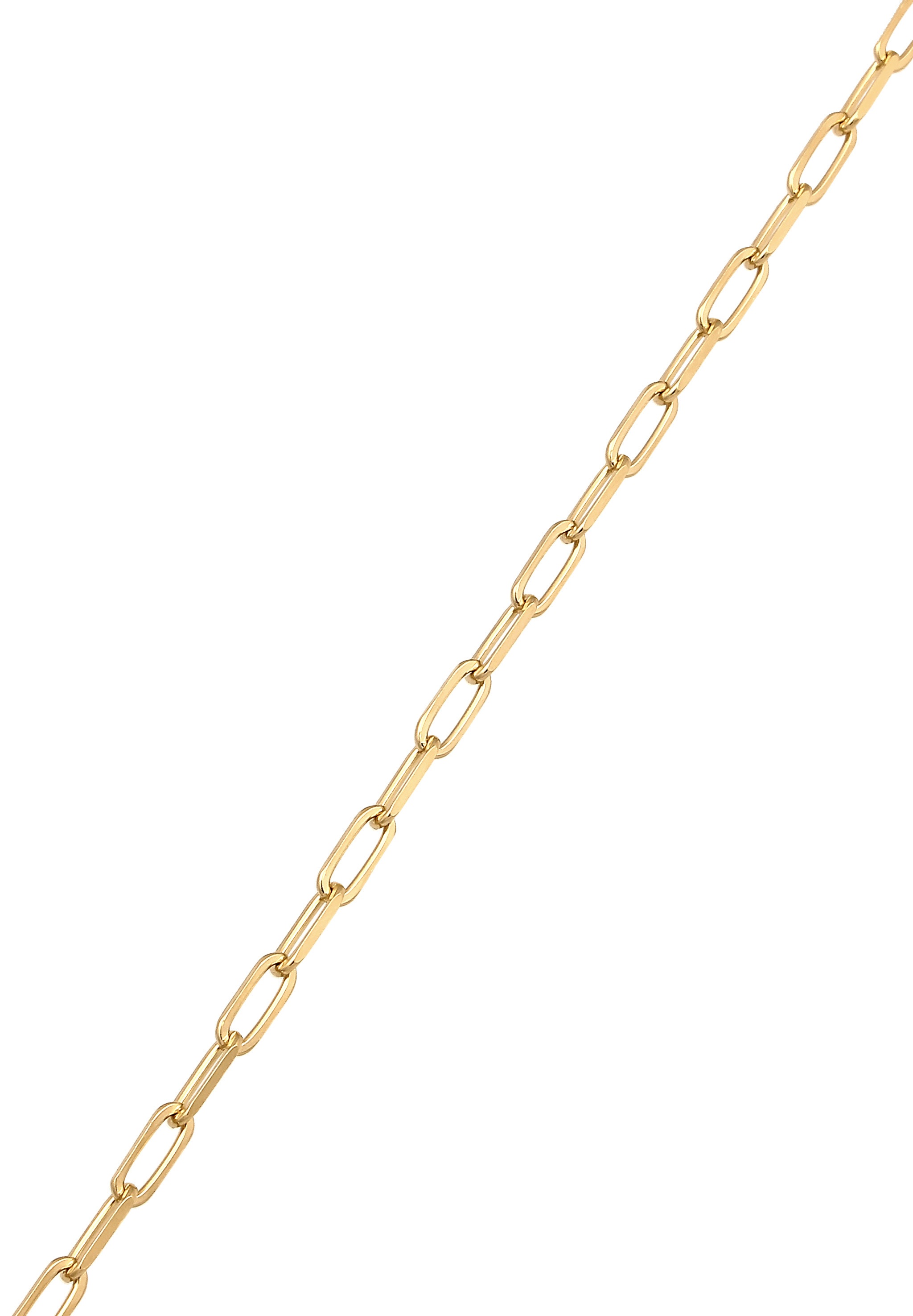 Nenalina Kette ohne Anhänger »Halskette Gliederkette 925 Sterling Silber vergoldet«