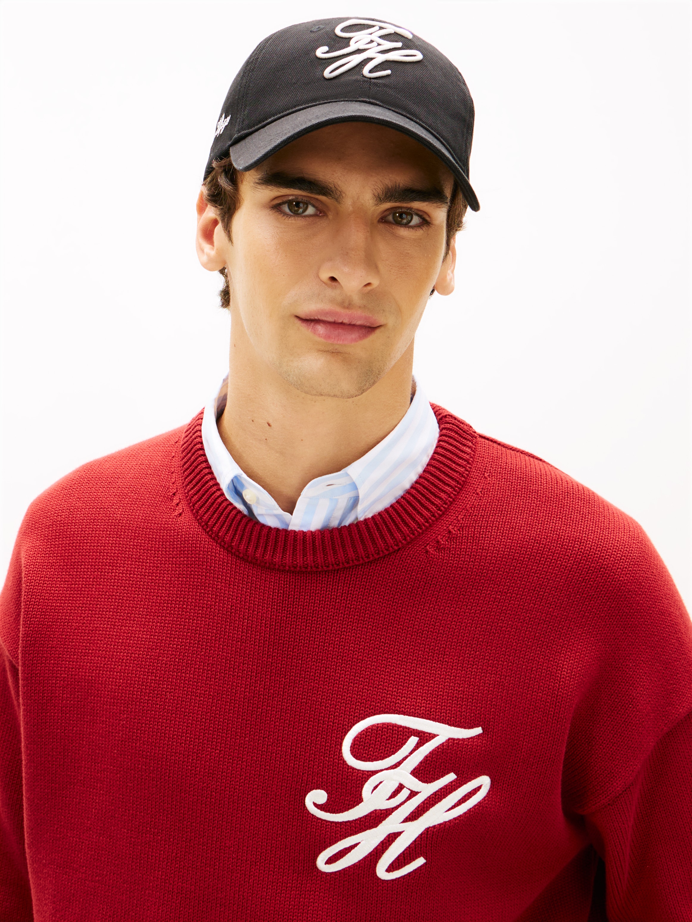 Tommy Hilfiger Baseball Cap »TH SCRIPT SOFT 6 PANEL« mit Logo-Stickerei, Umfang 58 cm