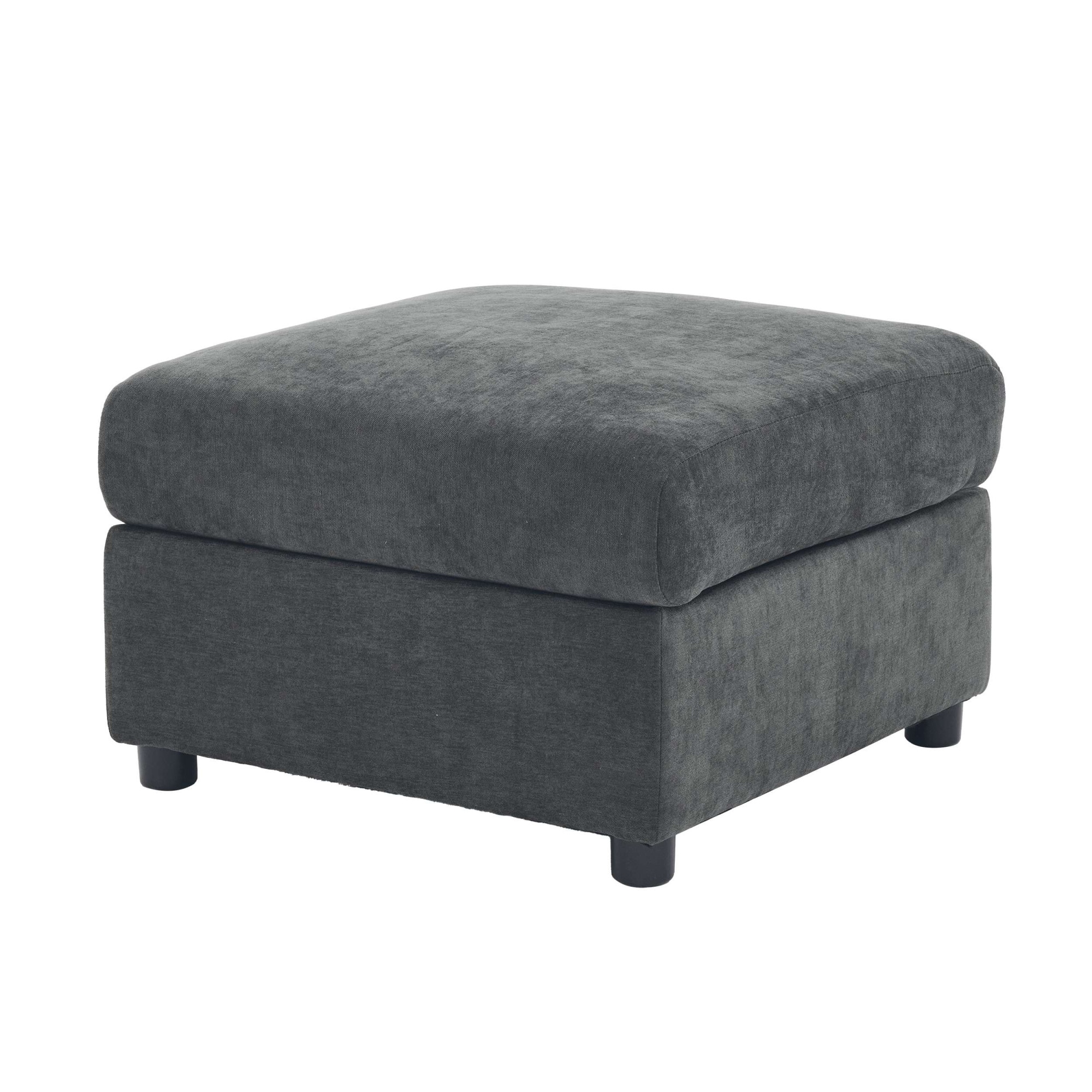 Dorel Home Polsterhocker »STILHUS Sitzhocker passend zur Serie, Breite 65 cm, Chenille-Bezug« als Modul oder separat verwendbar - individuell kombinierbar