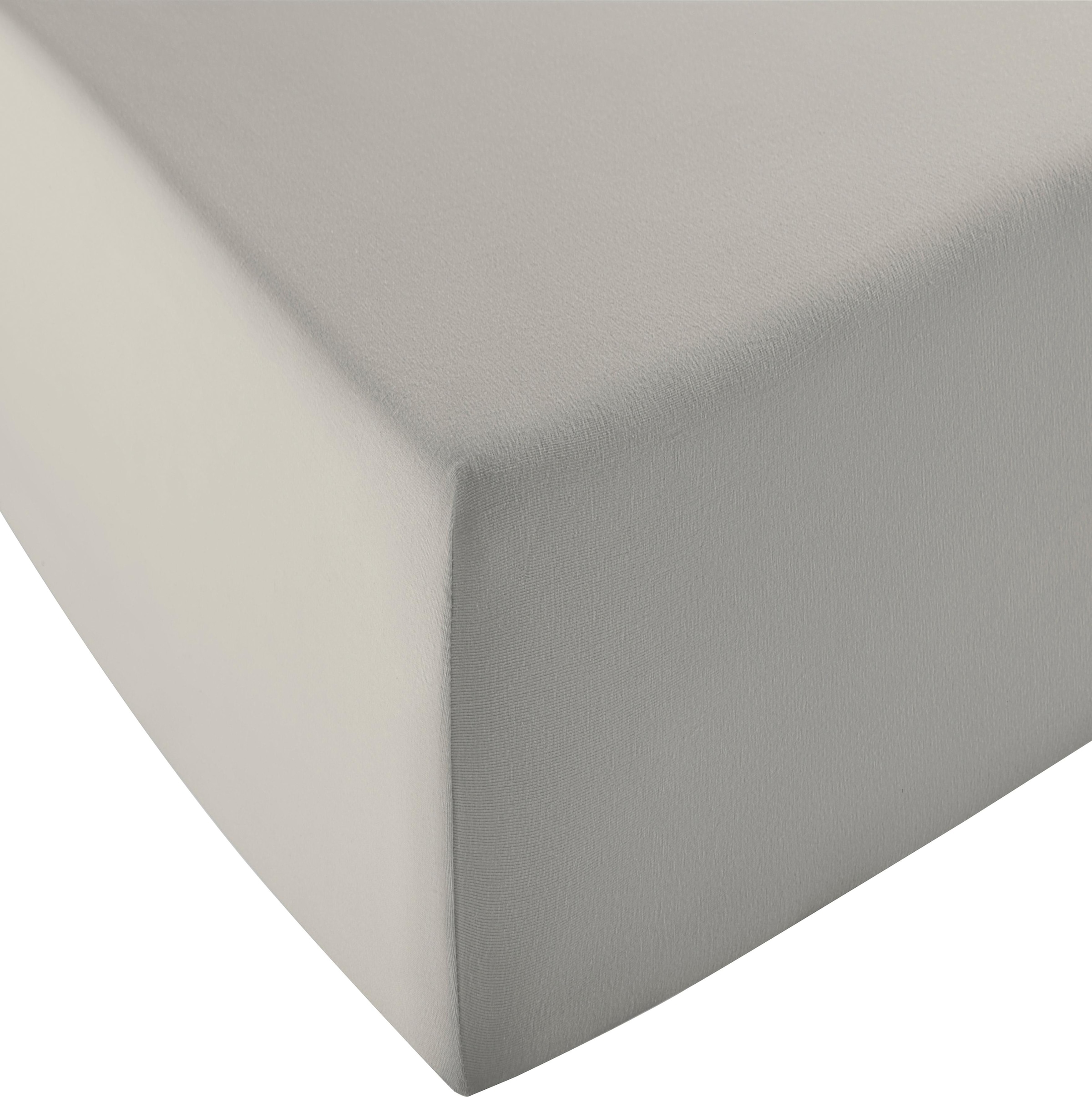 fleuresse Spannbettlaken »Comfort XL«, Mako-Jersey, für Matratzen bis 40 cm Höhe, Bettlaken, Spannbetttuch