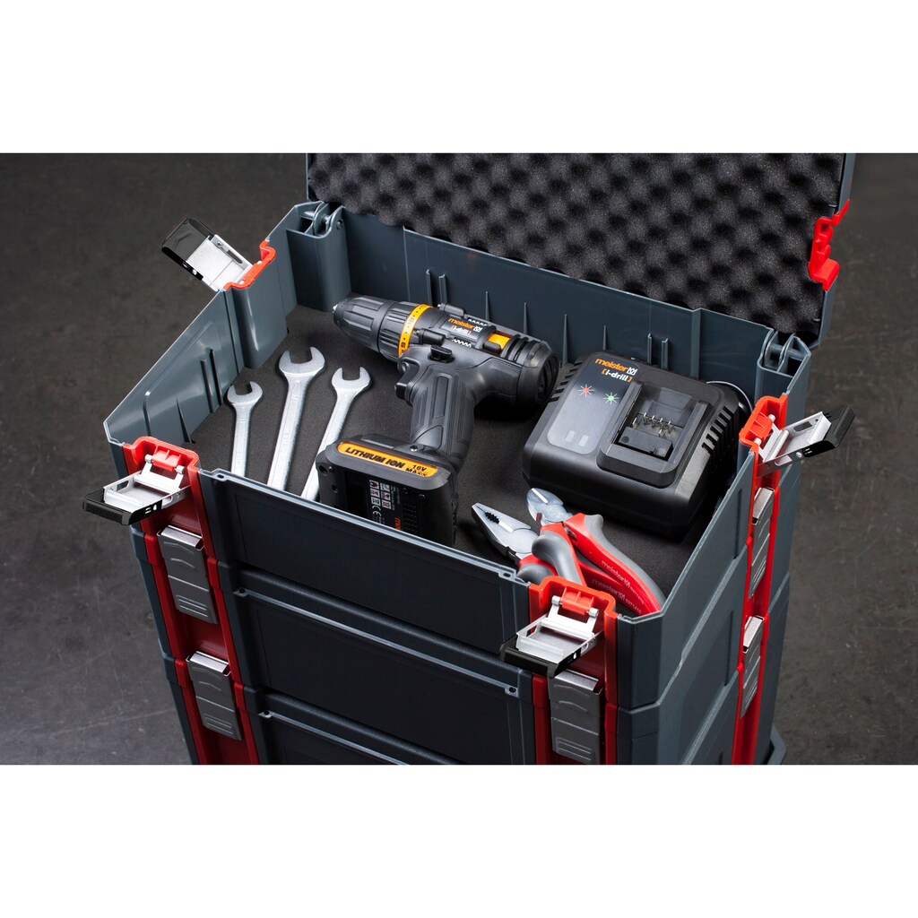 Connex Stapelbox »Größe S - 17,5 Liter Volumen - Individuell erweiterbares System«