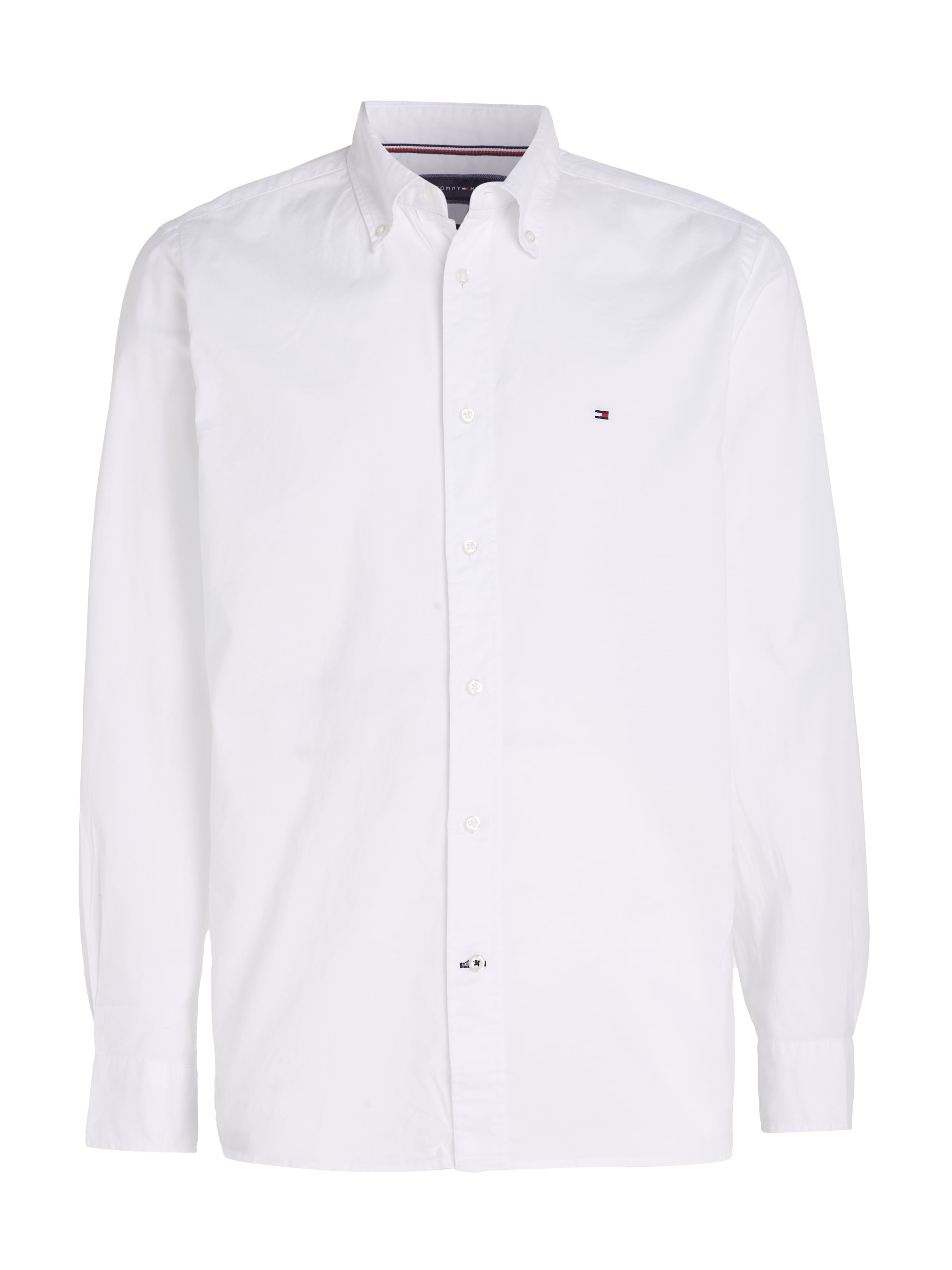 Tommy Hilfiger Langarmhemd »LA-Hemd Flex Poplin«