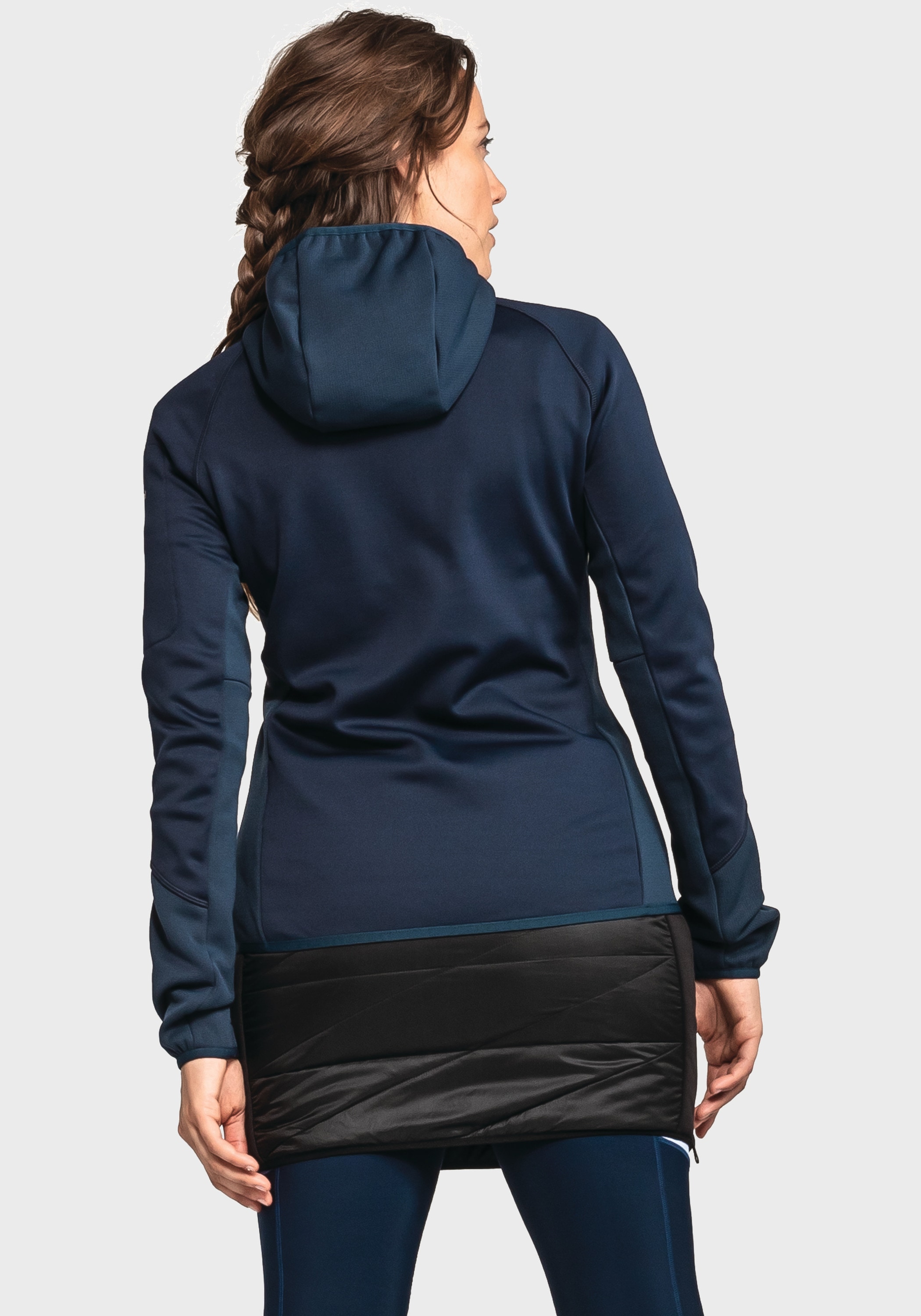 Schöffel Fleecejacke »Fleece Hoody Lodron L«, mit Kapuze