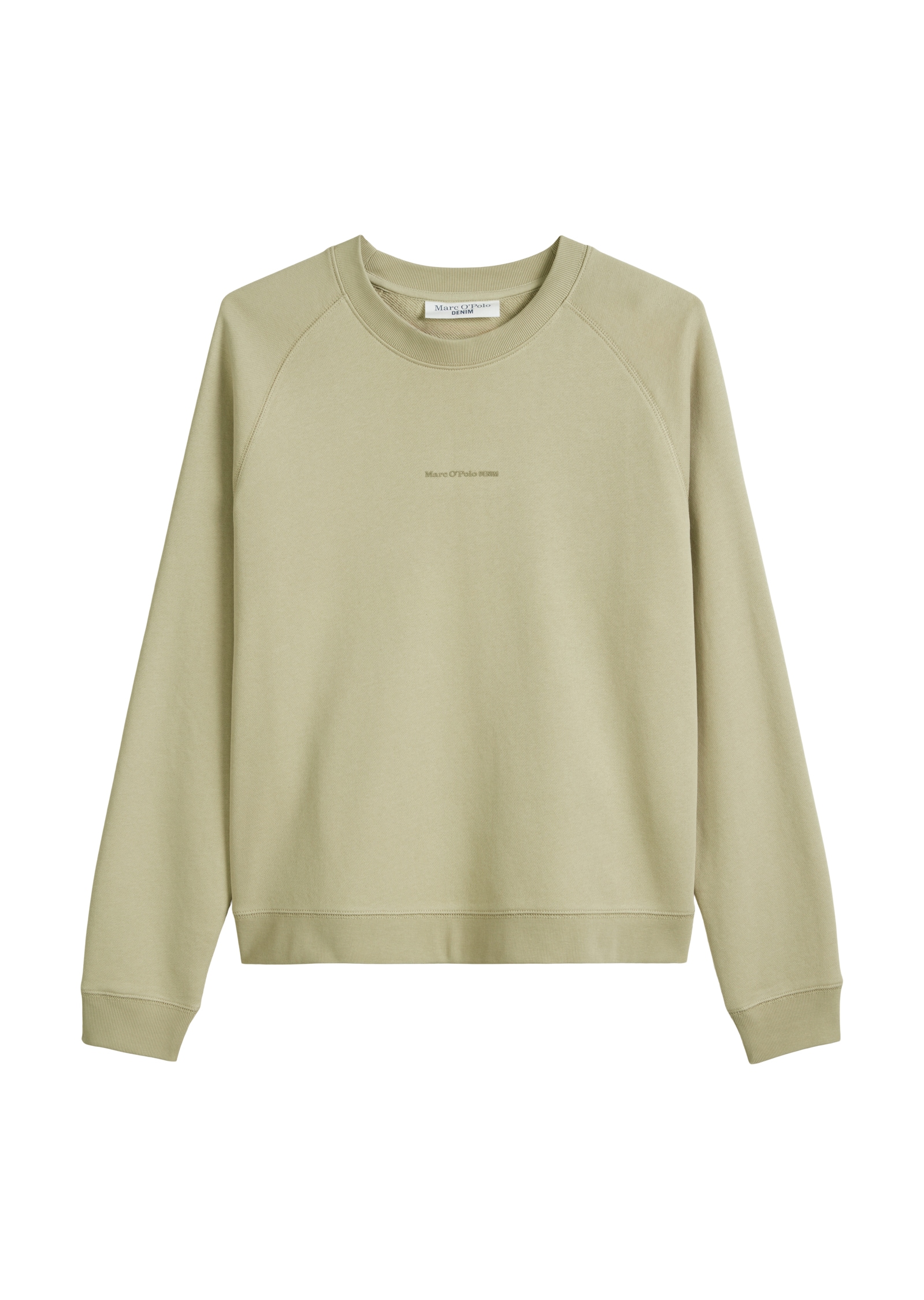 Marc O'Polo DENIM Sweatshirt, Rückenteil dezent länger, kleine Seitenschlitze, relaxed fit
