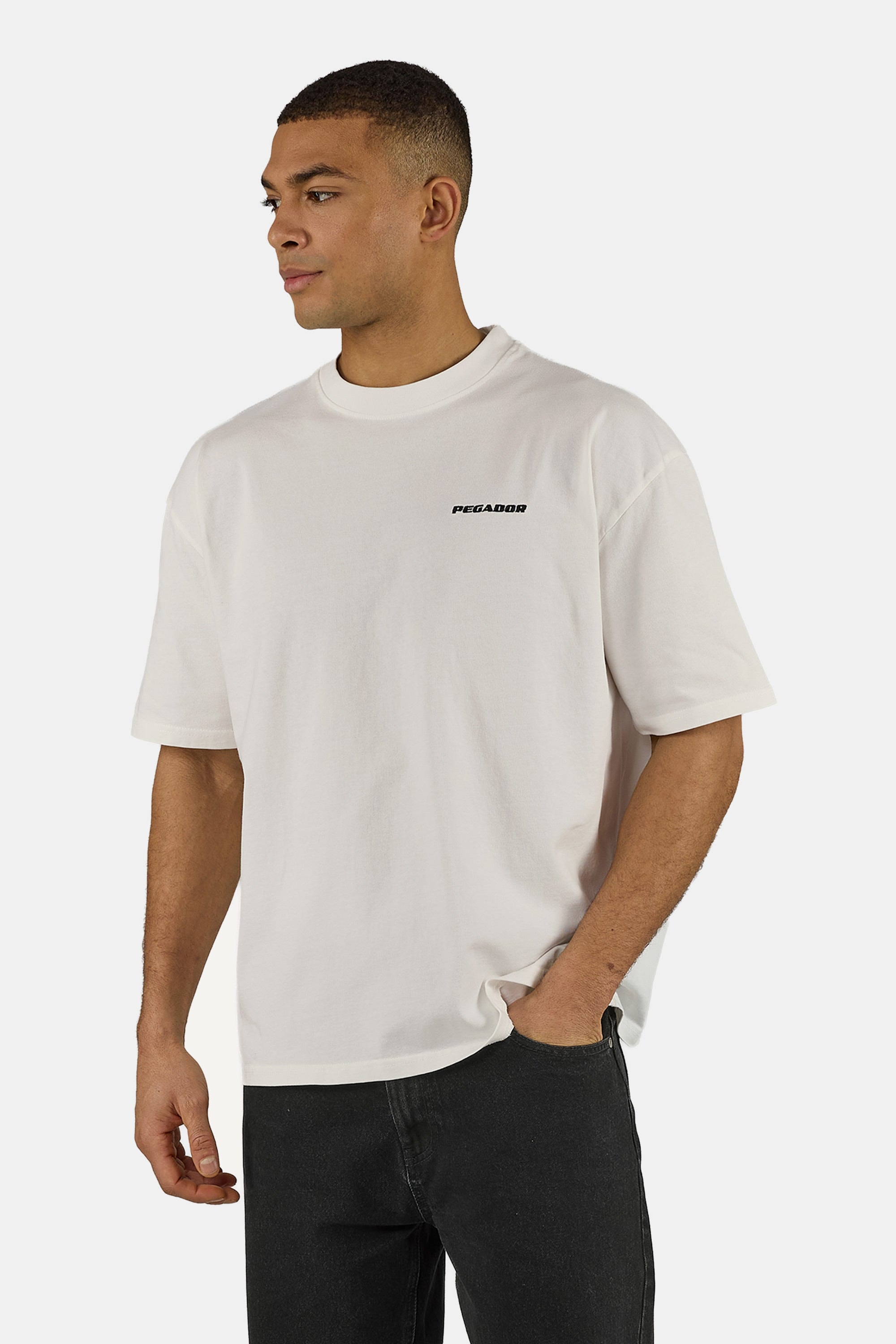 PEGADOR T-Shirt »LOGO OVERSIZED TEE« Baumwolle, oversize
