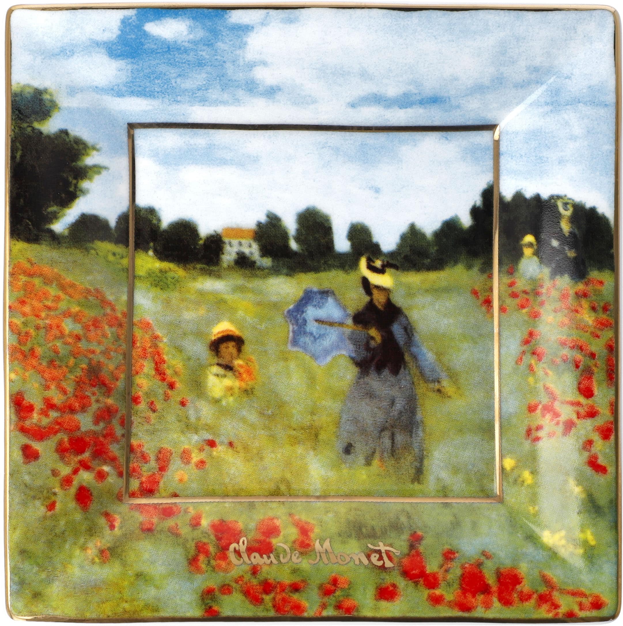 Schale »Claude Monet - "Mohnfeld"«, 1 tlg., aus Fine China-Porzellan, hochwertige...