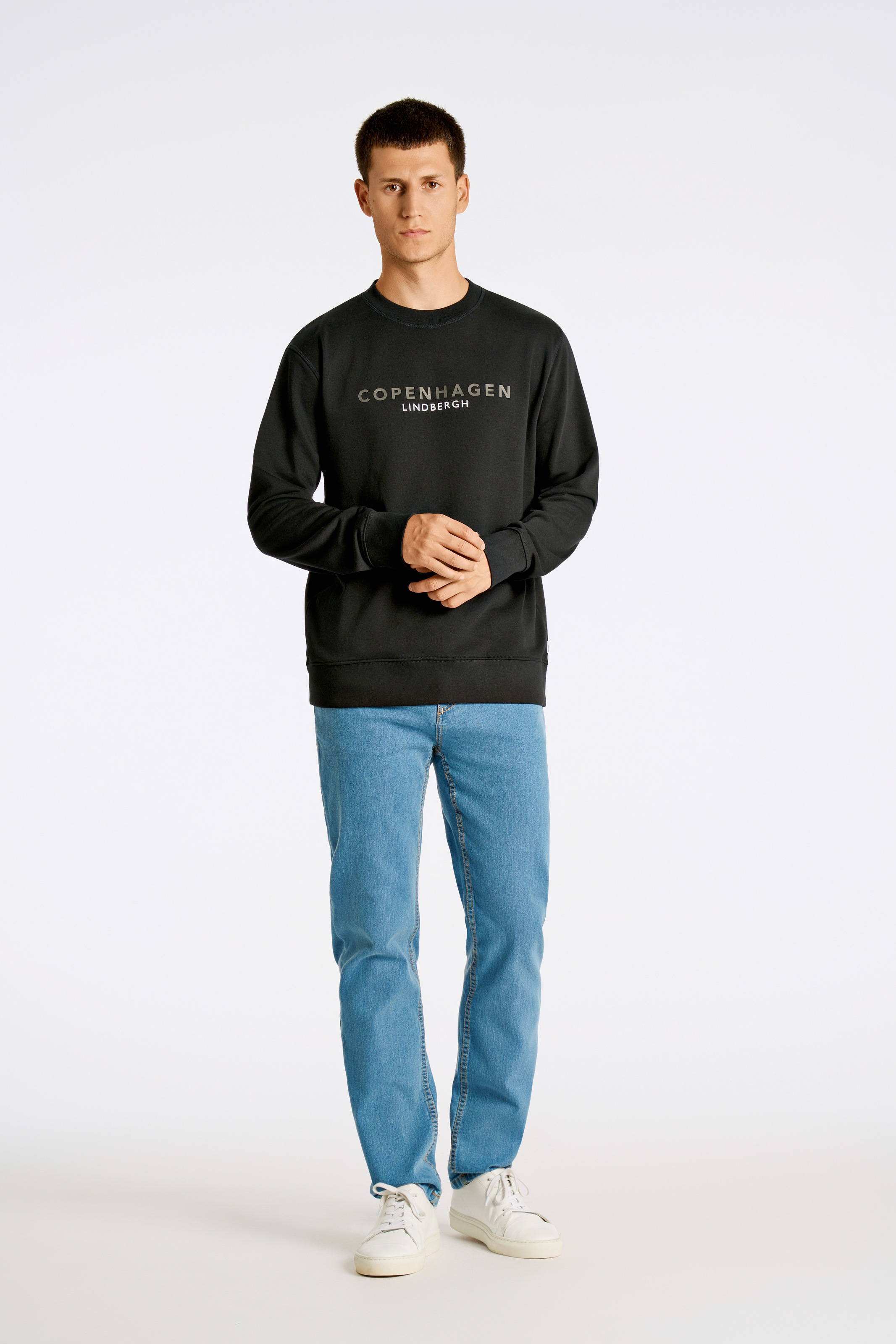 LINDBERGH Sweatshirt, mit Logoschriftzug