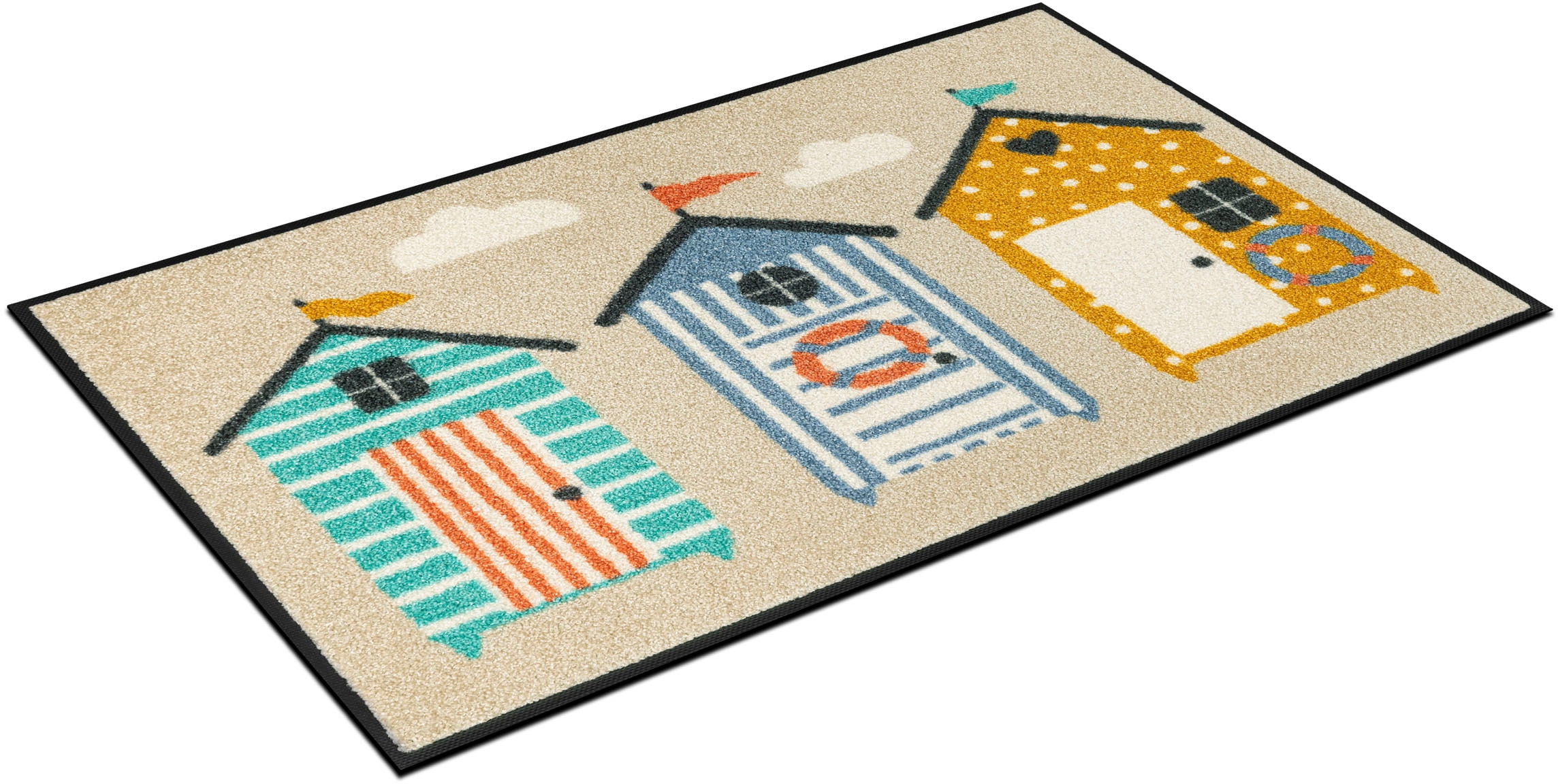 wash+dry by Kleen-Tex Fußmatte »Beachhut«, rechteckig