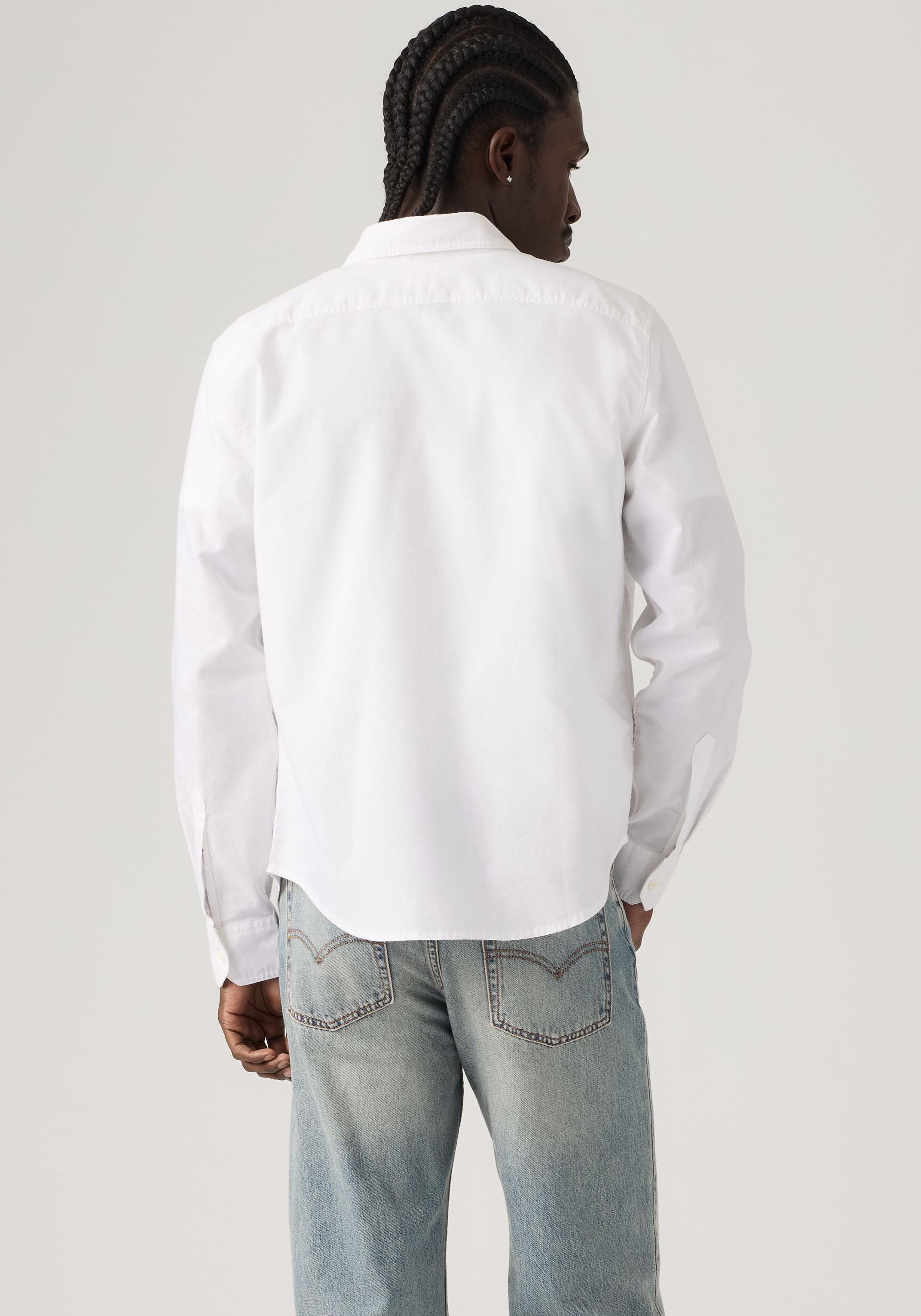 Levi's® Langarmhemd »CLS BATTERY HM SHIRT - STANDARD« mit abgerundetem Saum